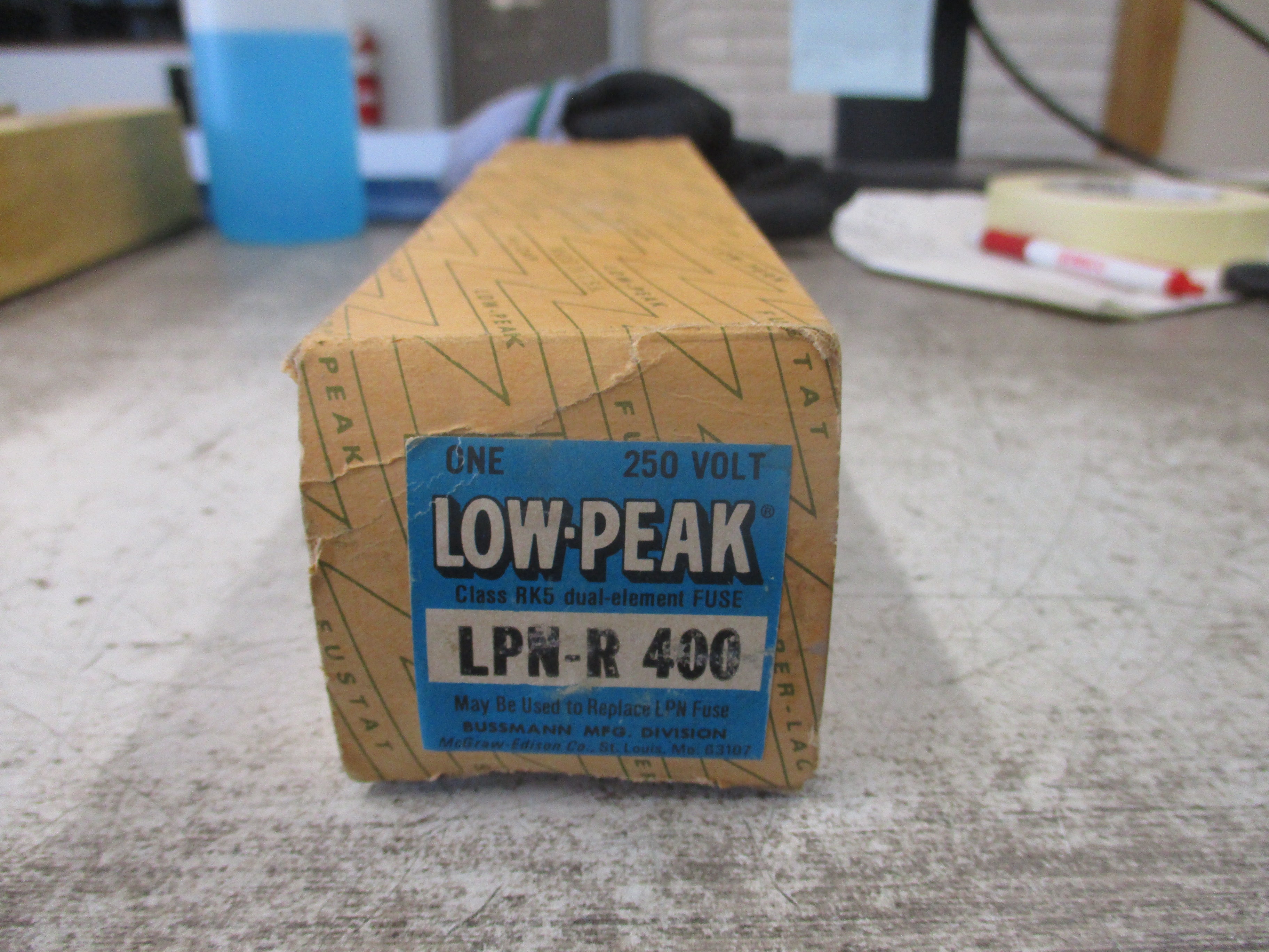 Bussmann Low-Peak Fuse LPN-R 400 250V 400A New Surplus