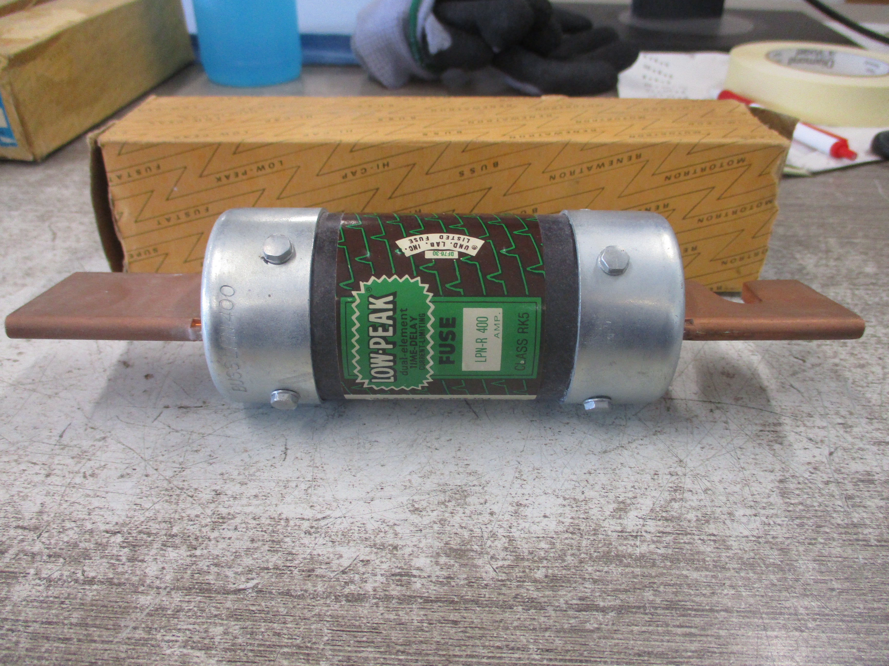 Bussmann Low-Peak Fuse LPN-R 400 250V 400A New Surplus
