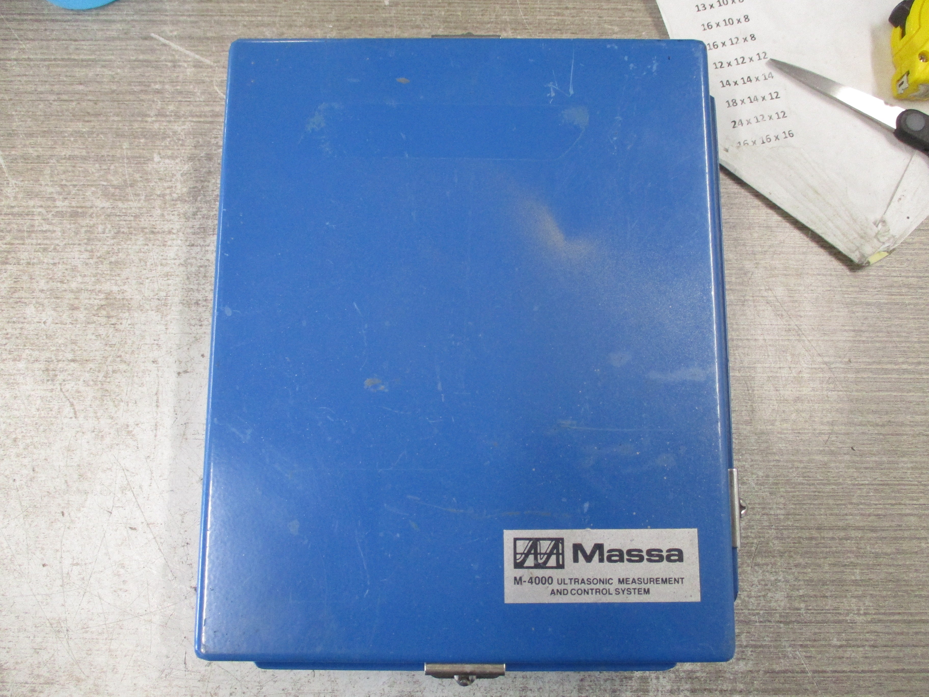 Massa Ultrasonic Measurement & Control System M4000 *Missing (1) Cover Clamp*