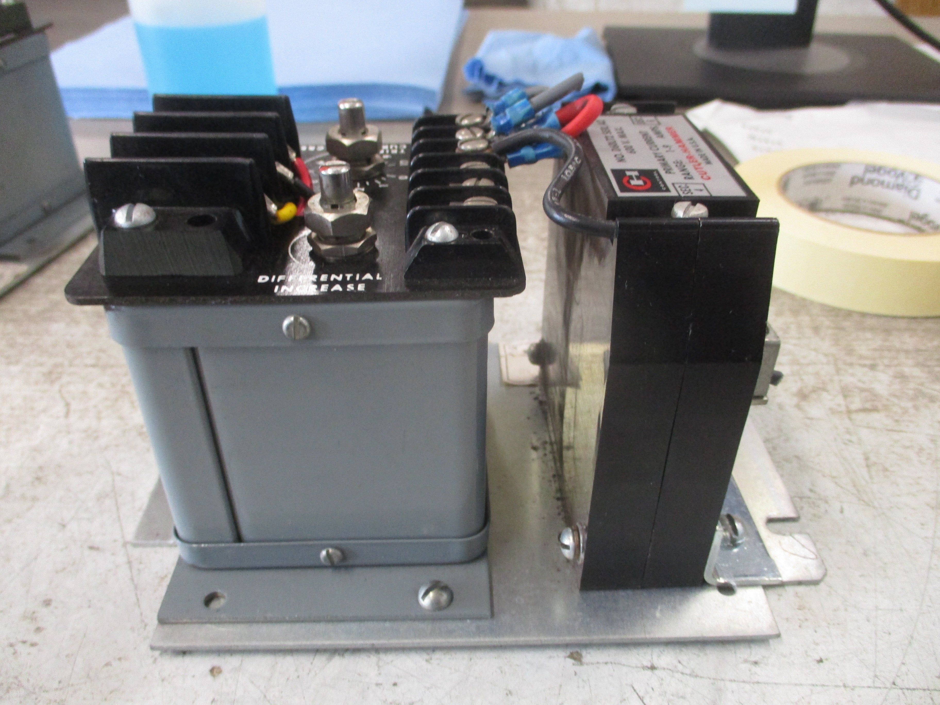 Cutler-Hammer Current Relay D60LA0 1-9A 600V Used