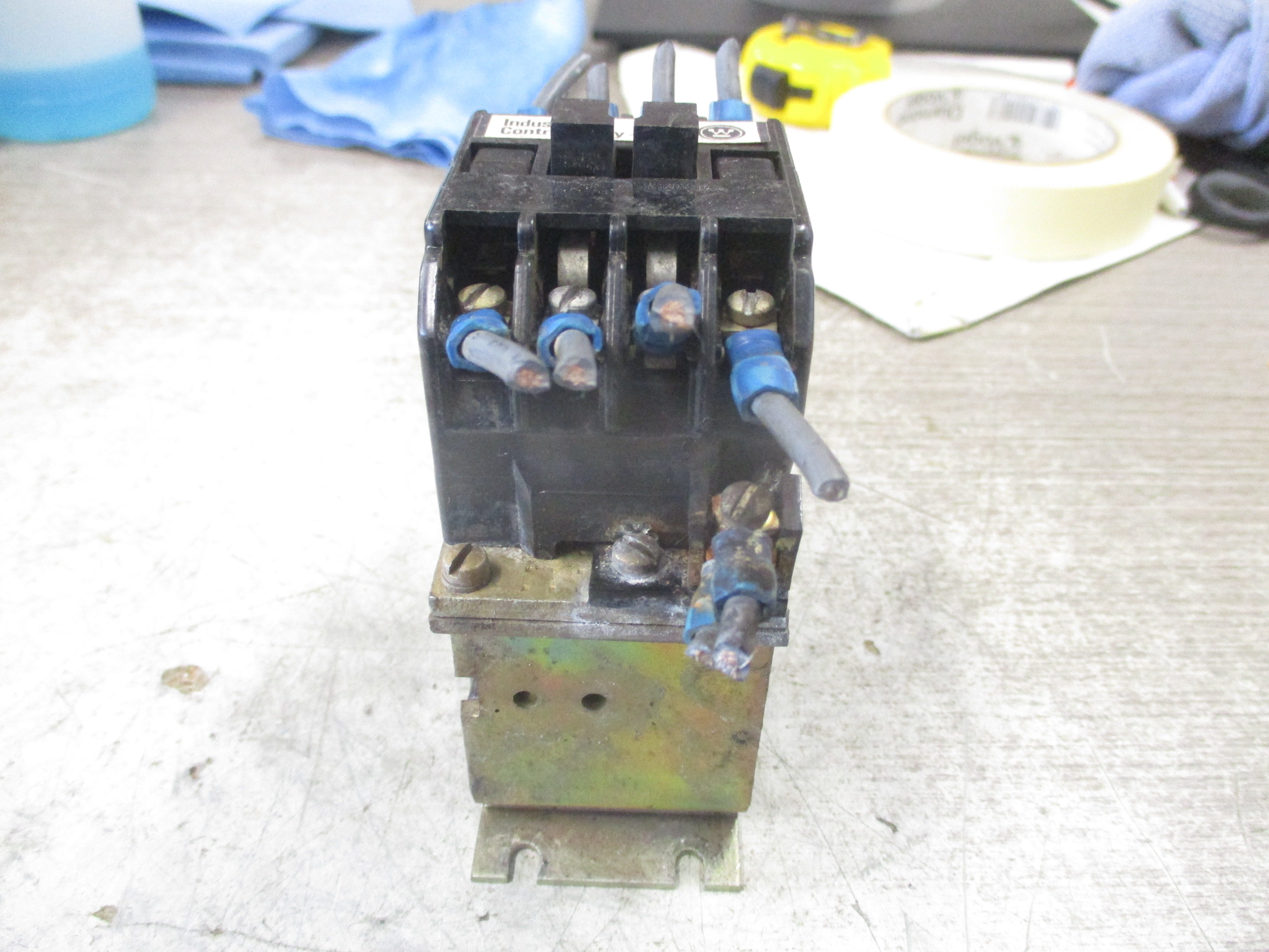 Westinghouse Control Relay NBFD22S Style #: 5072A49G04 125/130VDC Coil 10A 300V Used