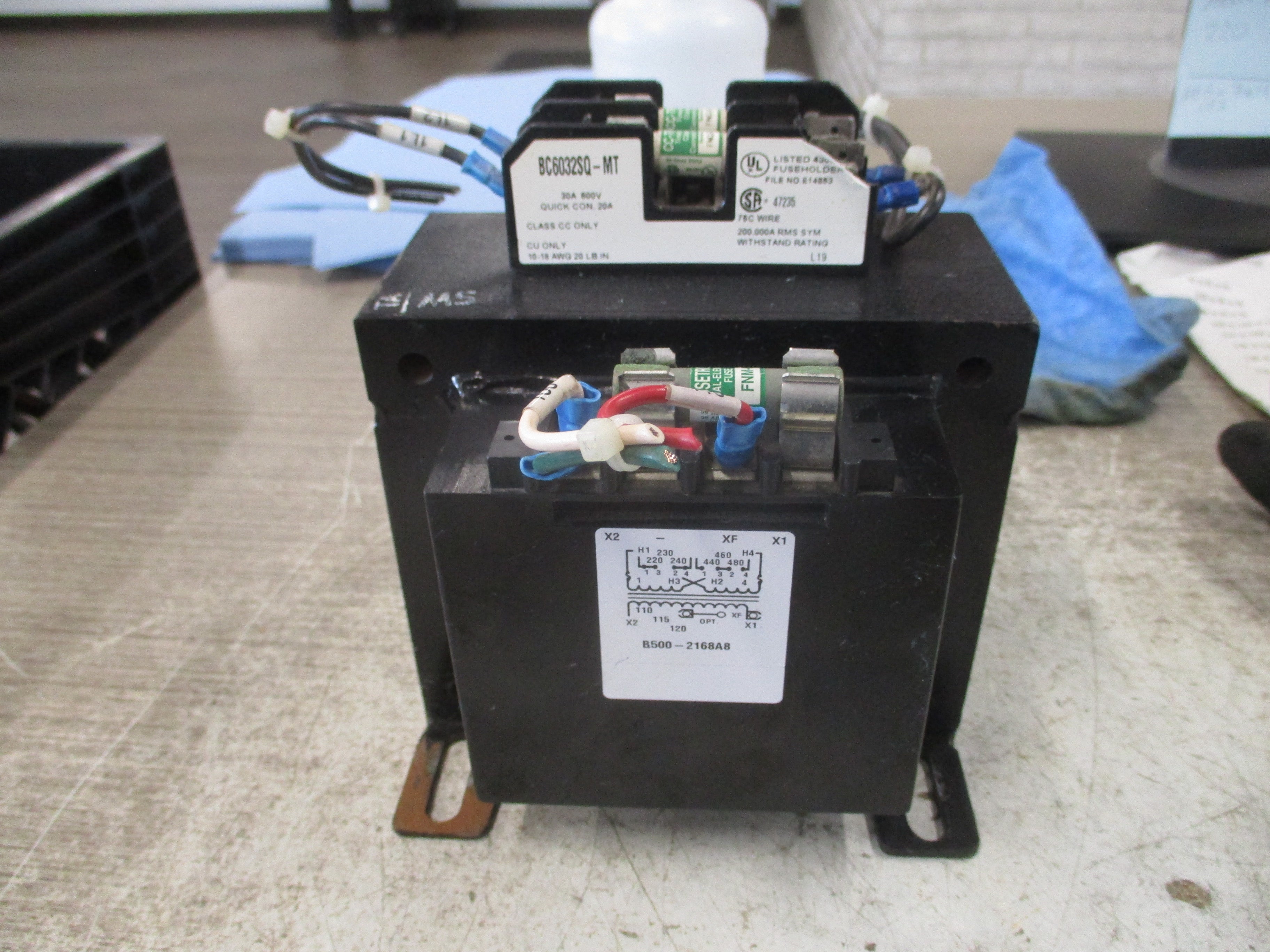 Cutler-Hammer Control Transformer C0500E2AFB 500VA Pri: 240/480V Sec: 120V
