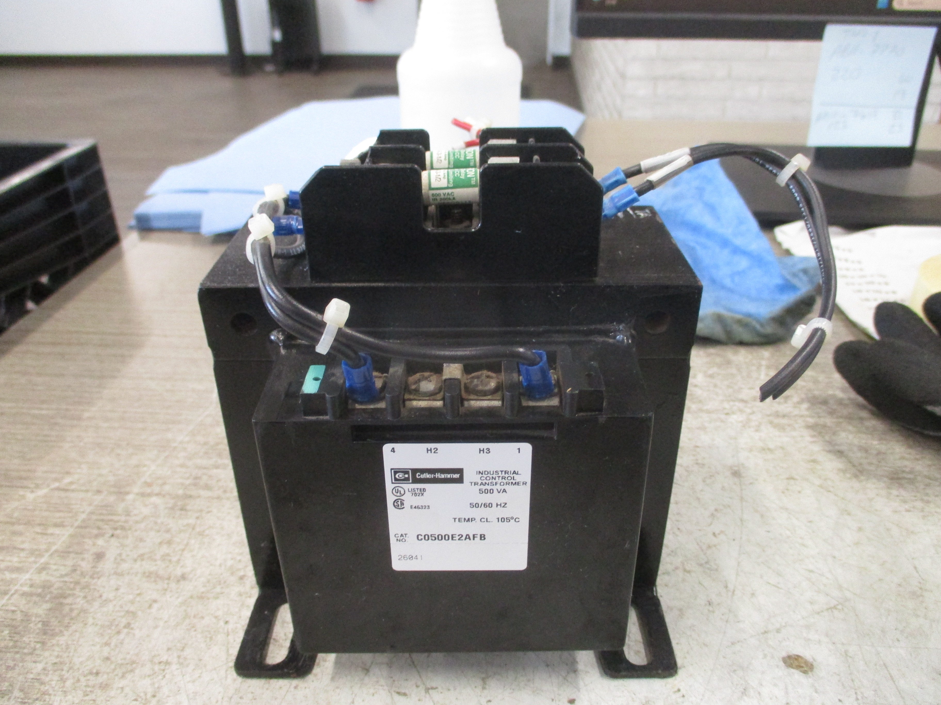 Cutler-Hammer Control Transformer C0500E2AFB 500VA Pri: 240/480V Sec: 120V