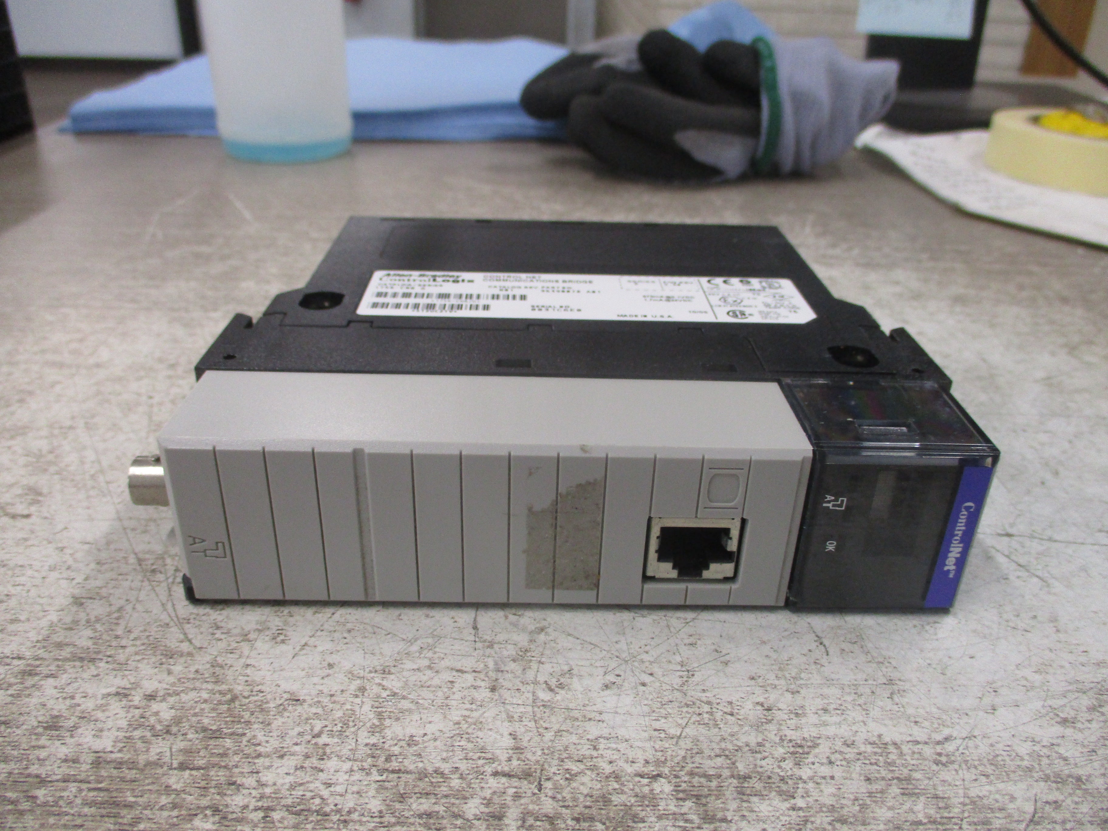 Allen-Bradley ControlLogix Control Net Comm. Bridge Module 1756-CNB Ser. D
