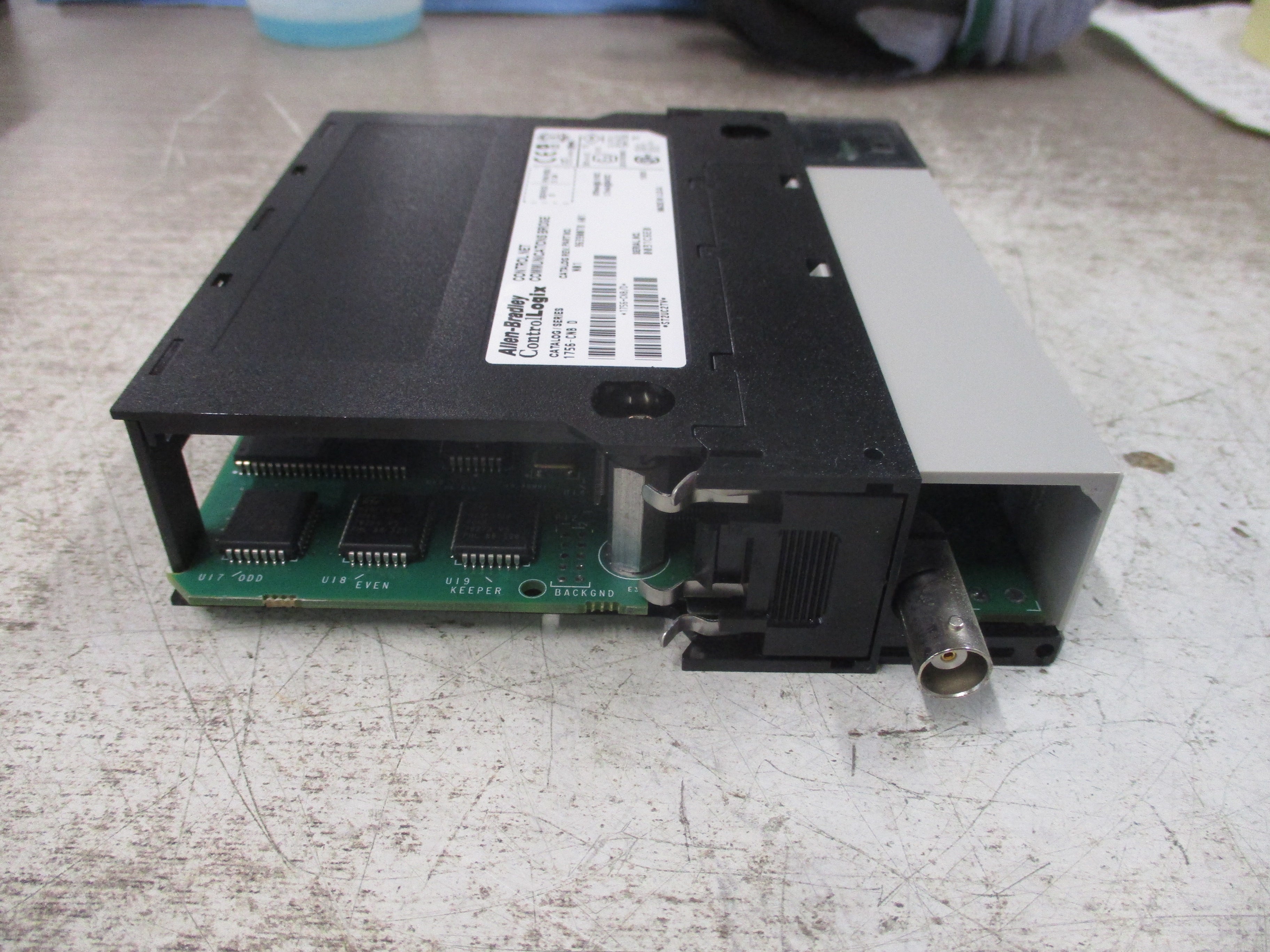 Allen-Bradley ControlLogix Control Net Comm. Bridge Module 1756-CNB Ser. D