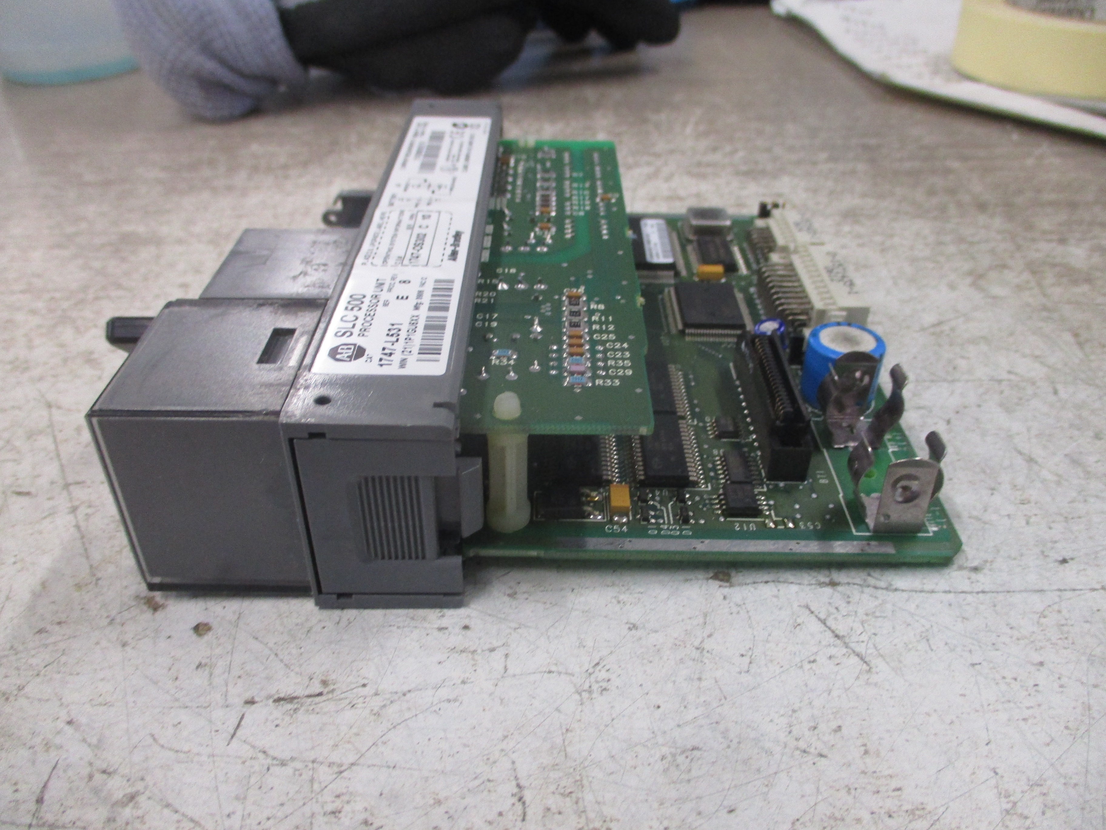 Allen-Bradley SLC 500 Processor Unit 1747-L531 Ser E Proc Rev 8 Used