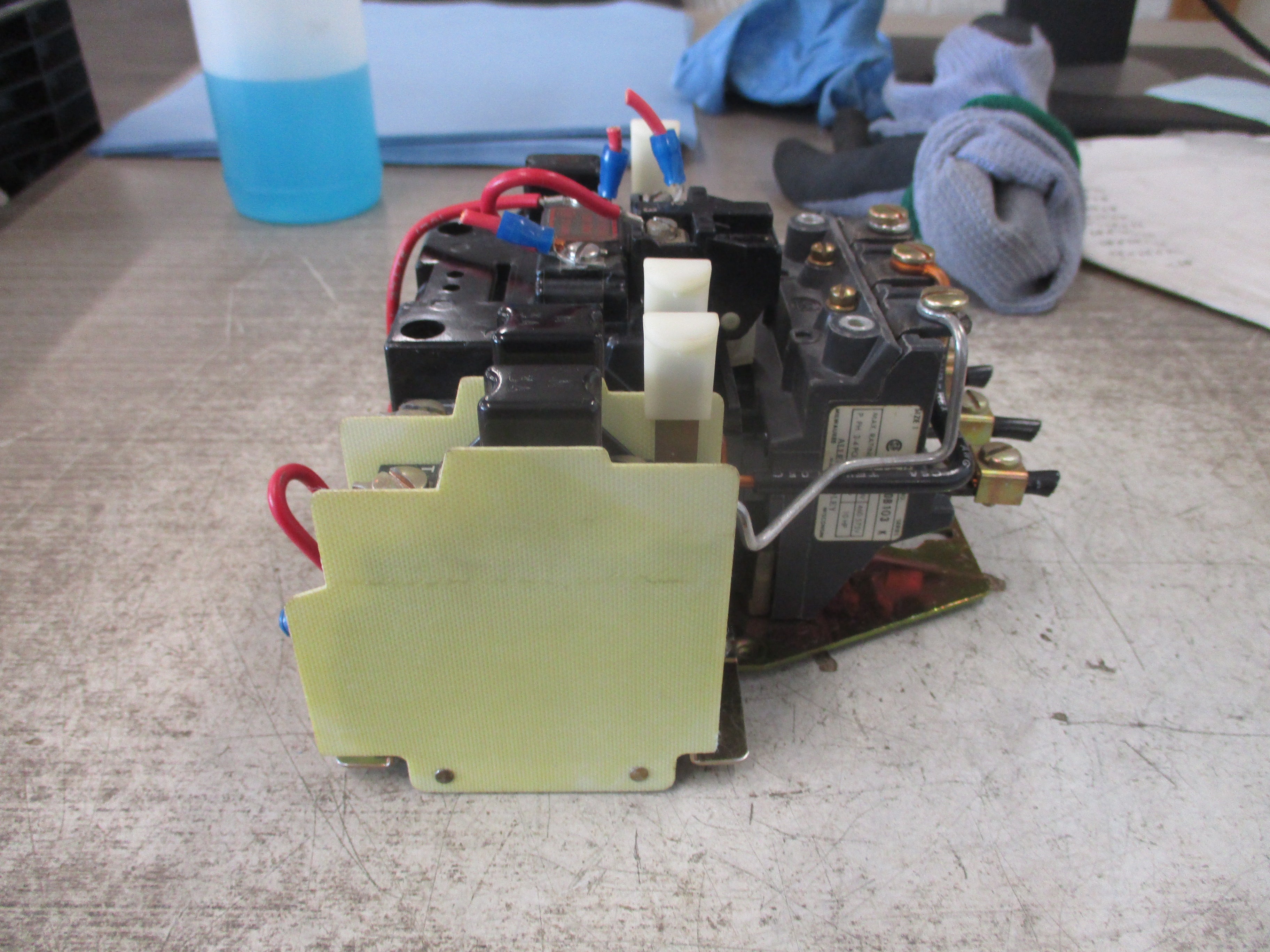 Allen-Bradley Size 1 Starter 709-BOB103 Ser. K 120V Coil Used