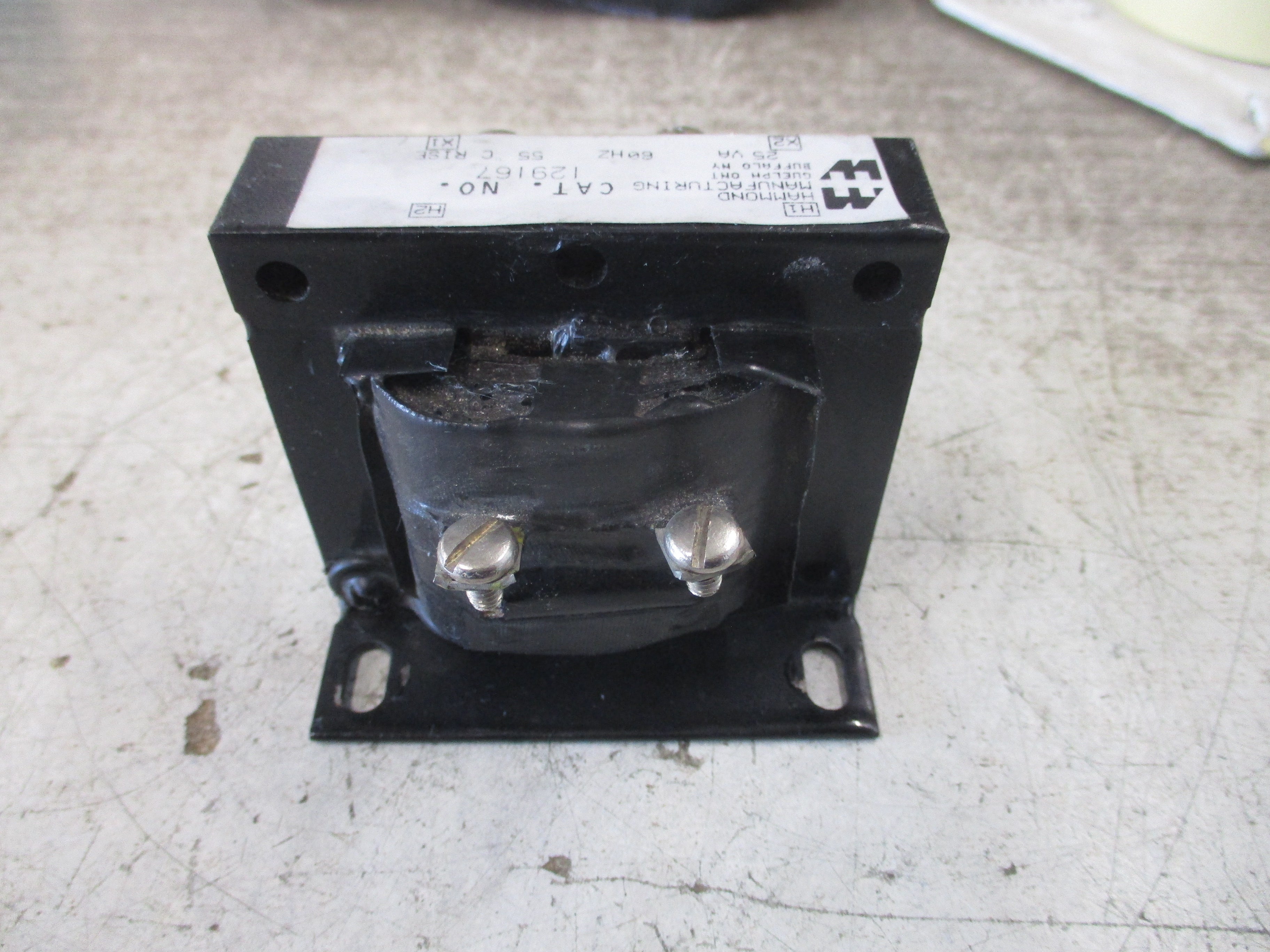 Hammond Transformer 129167 25VA 60Hz Used