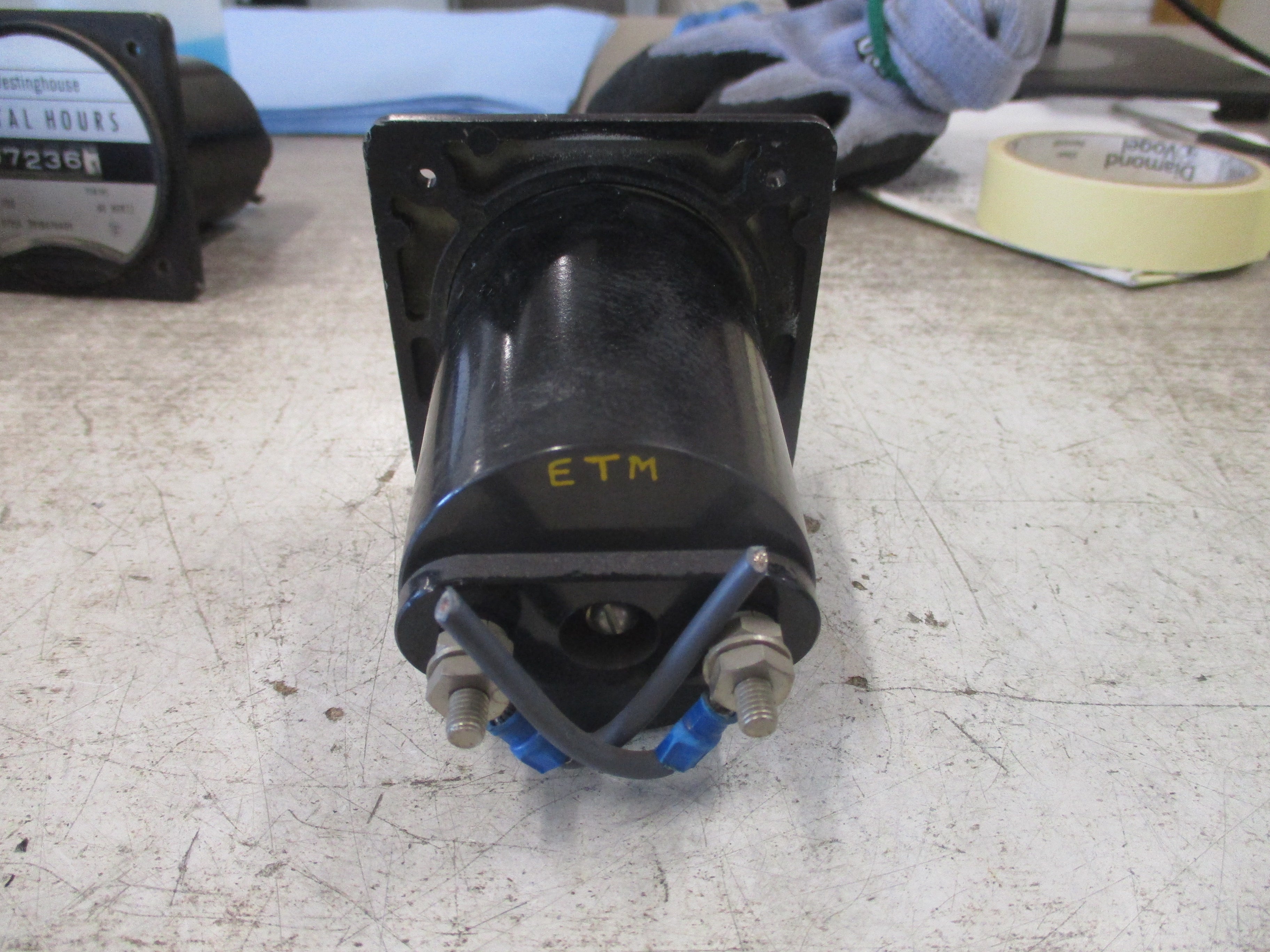 Westinghouse Hour Meter 291B474A09 120V 60Hz Used