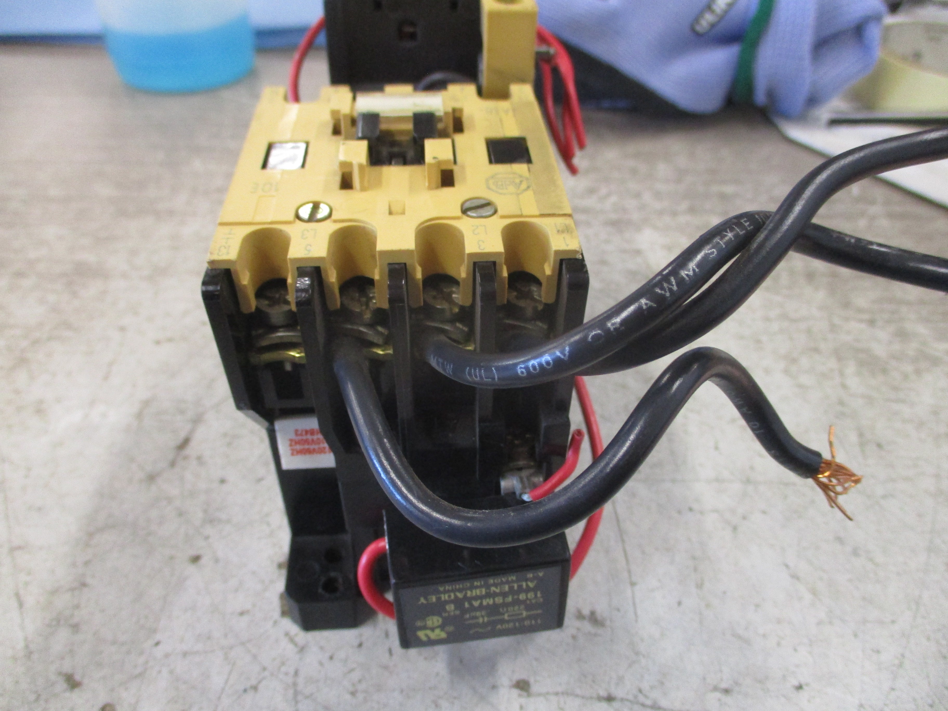 Allen-Bradley Starter 100-A18ND3 / 193-BSB30 120V Coil Trip: 2-3A Used