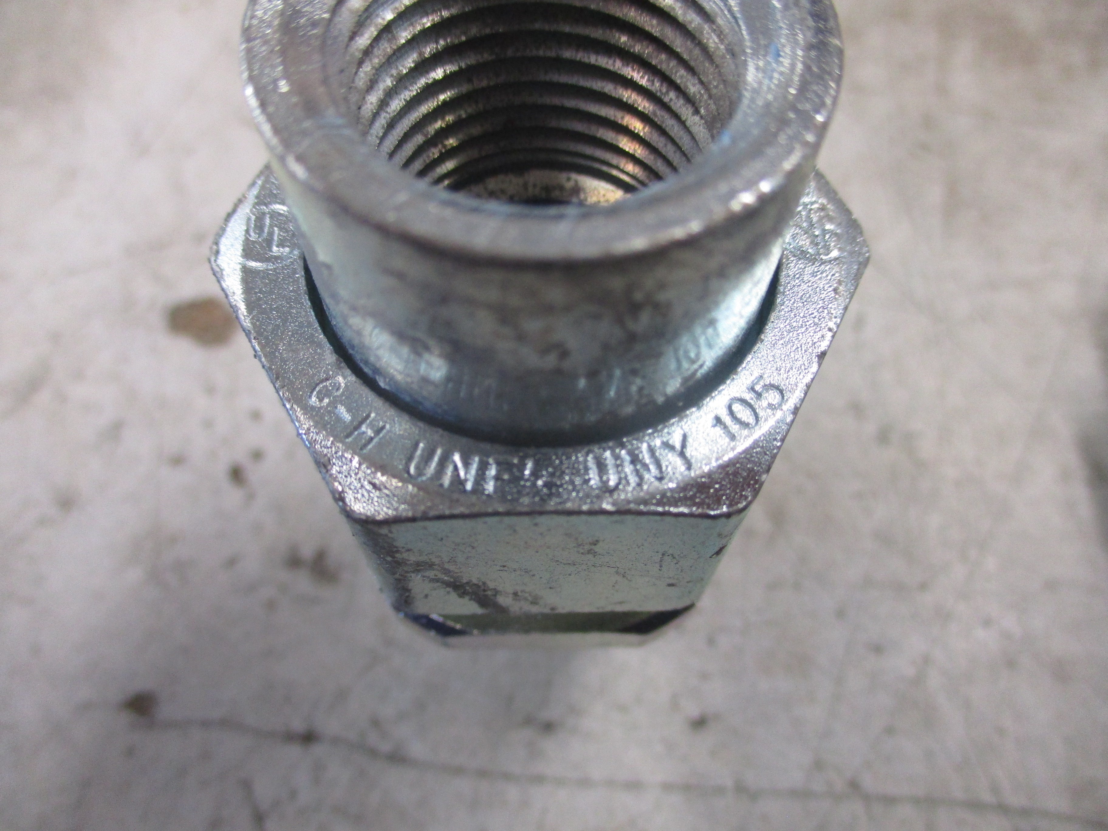 Crouse-Hinds Union UNF-UNY 105 1/2" *Lot of 2* Used