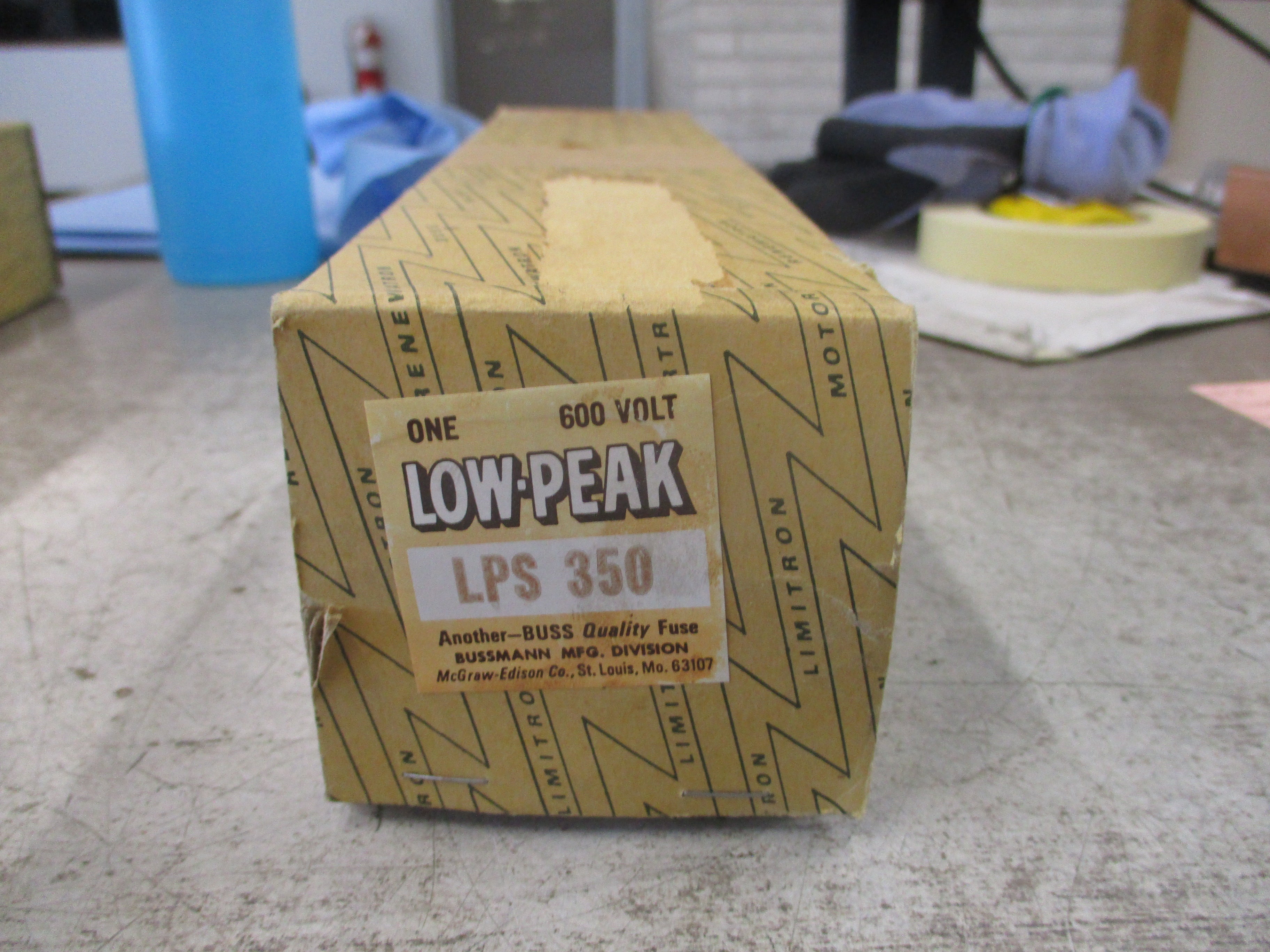 Bussmann Low-Peak Fuse LPS 350 600V 350A New Surplus