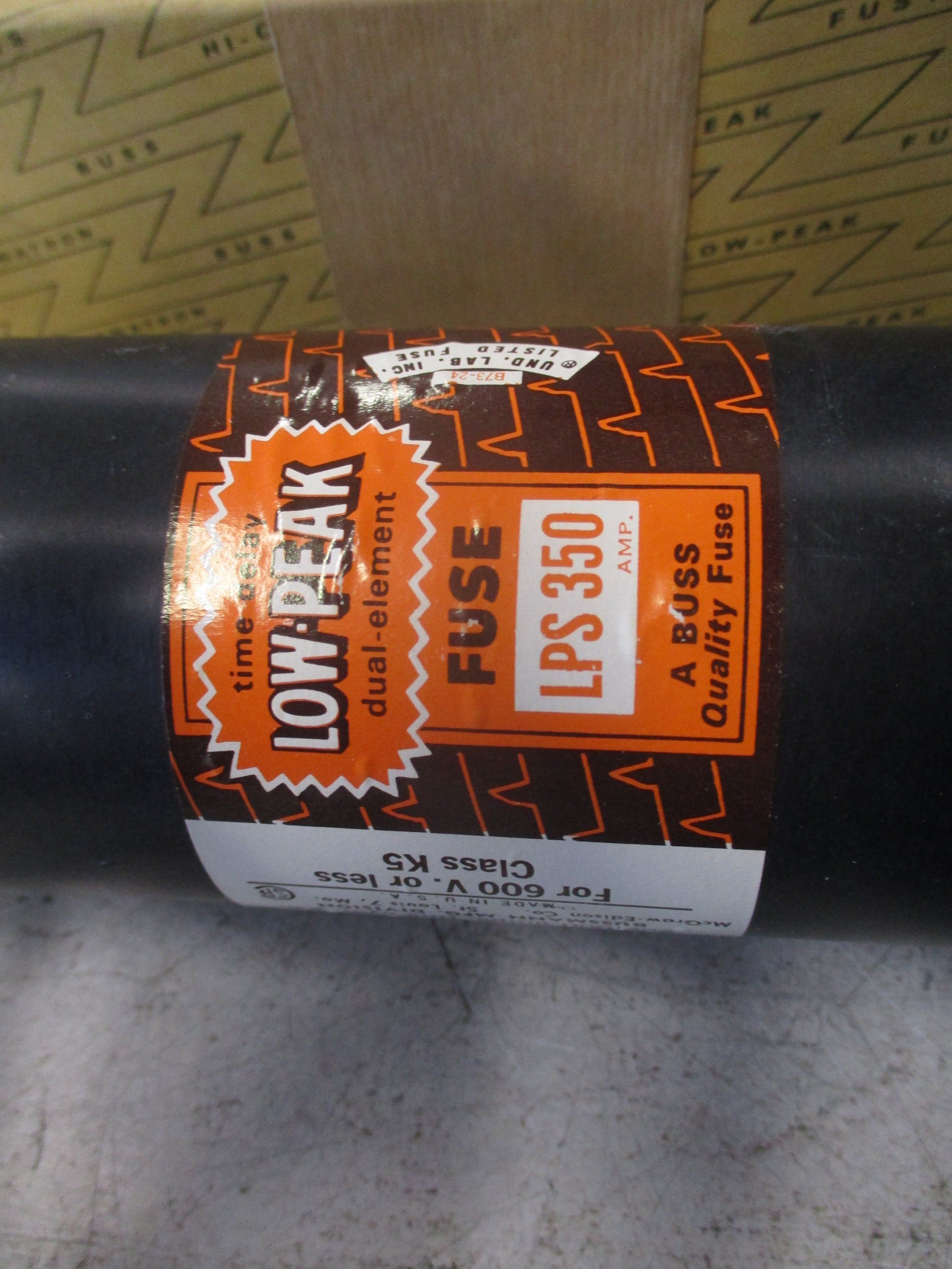 Bussmann Low-Peak Fuse LPS 350 600V 350A New Surplus