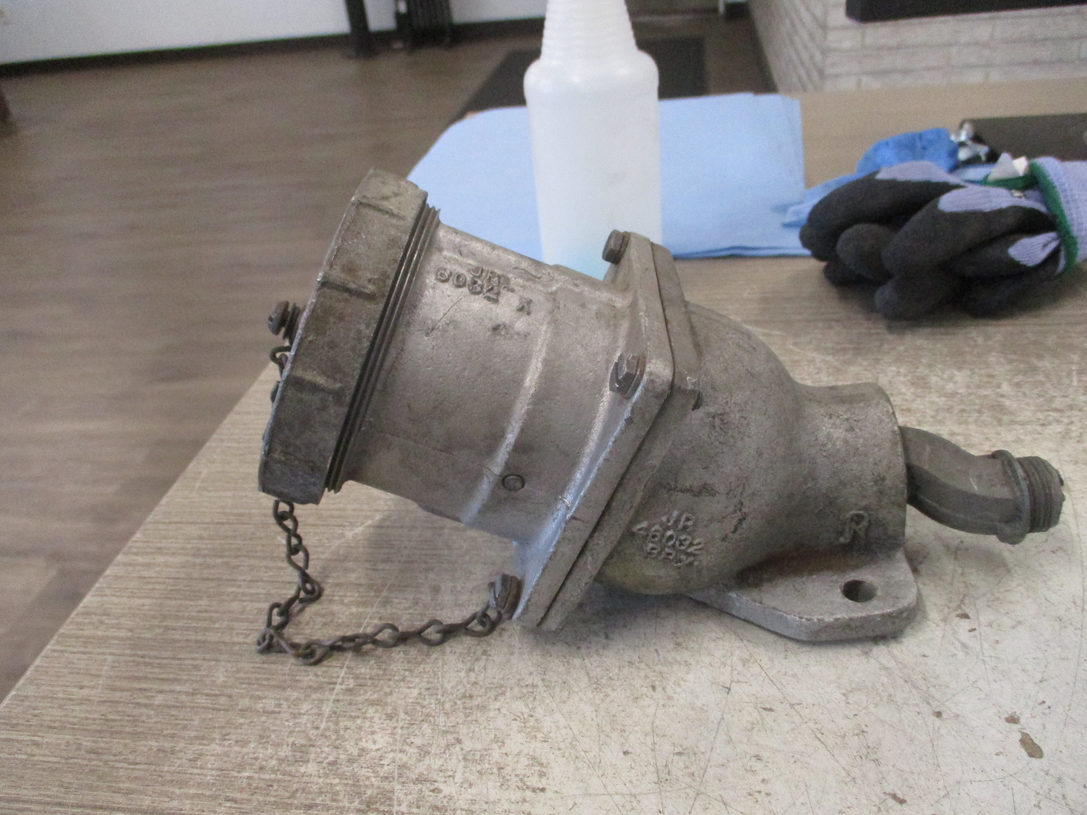 Pyle-National Que Arc Receptacle KREBB-56046 60A 600V W/Body Used
