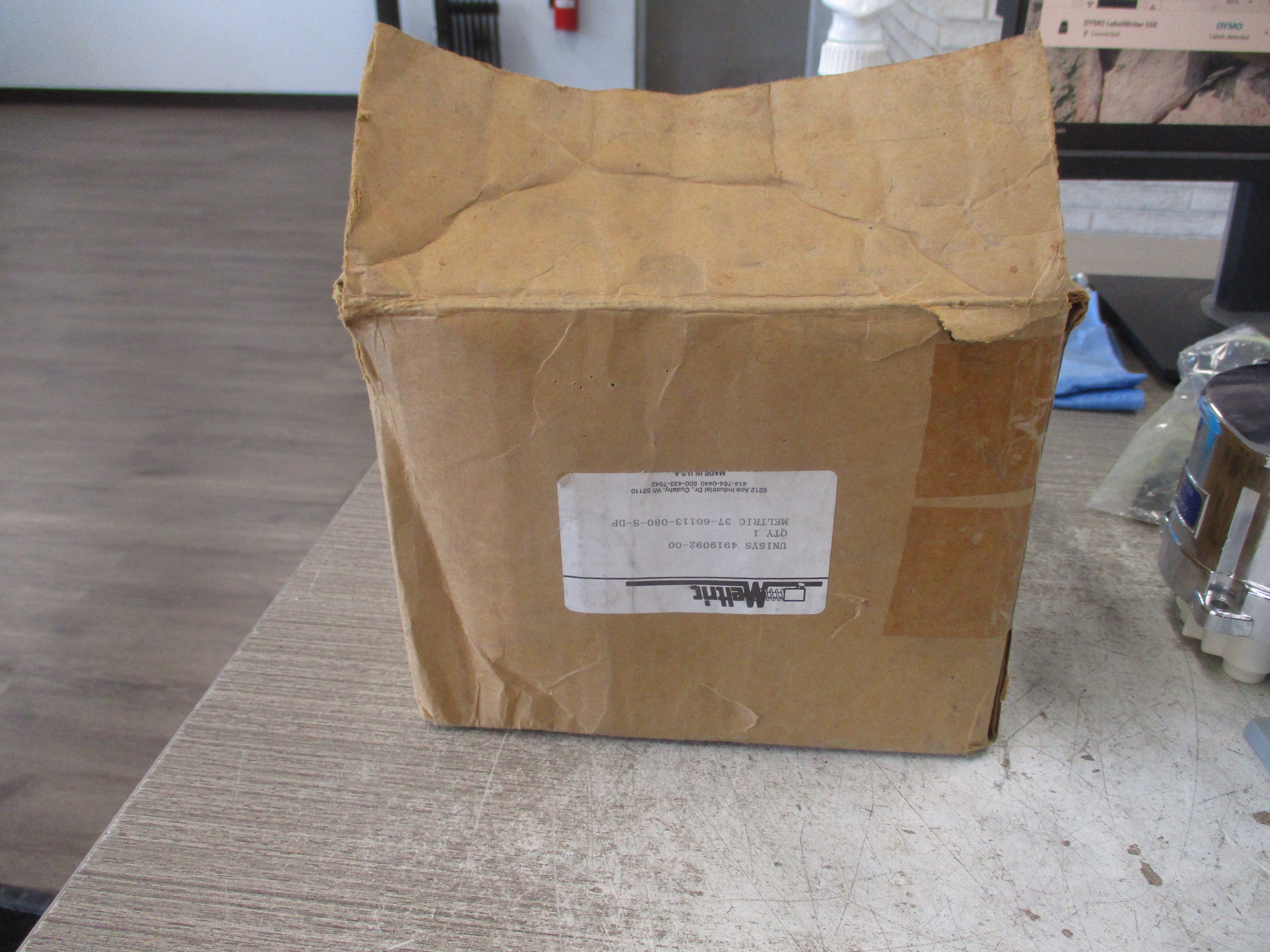 Meltric DS 60A Receptacle 37-60113-S 90A 600V W/Base New Surplus
