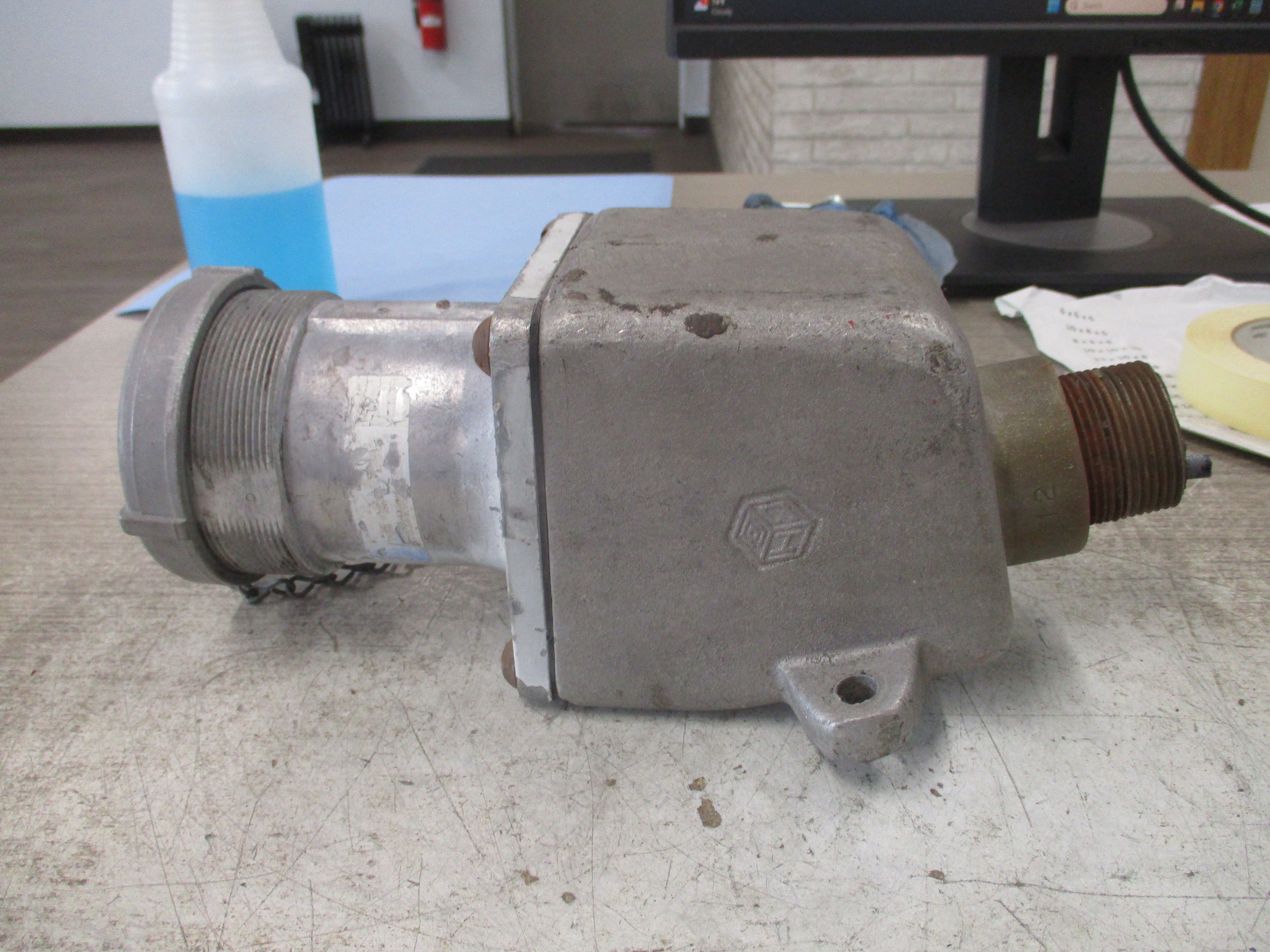 Crouse-Hinds Receptacle AR642 60A 600V W/Base Used