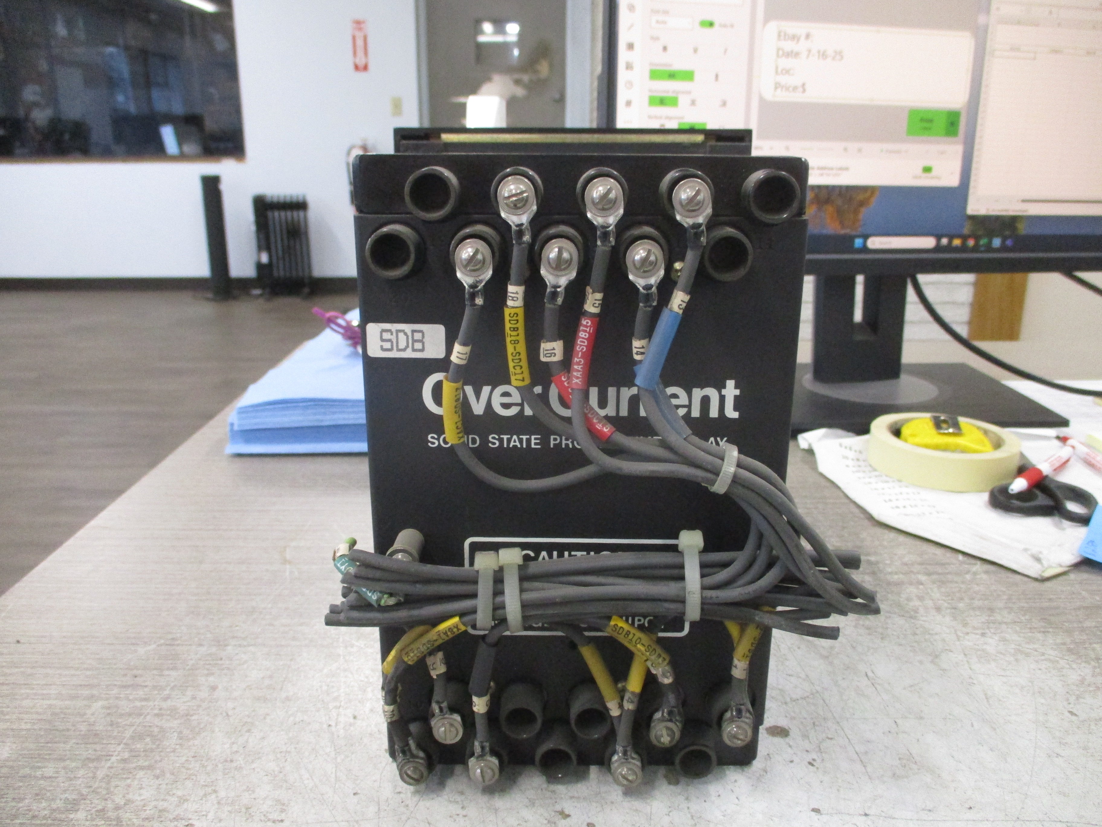 Basler Electric BE1-51 Overcurrent Relay H3E Z1P A0C0F Used