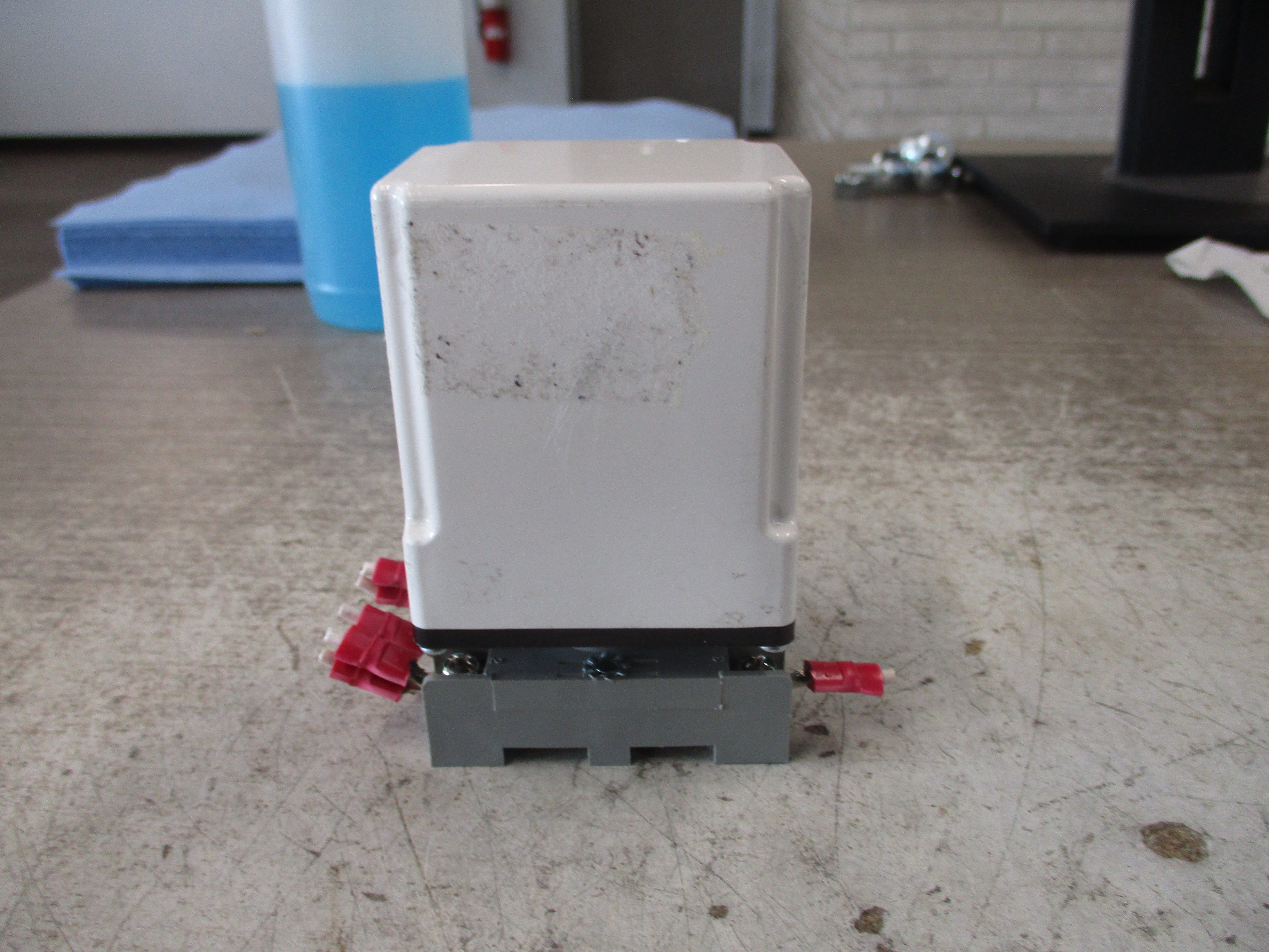 Square D Timing Relay 9050 JCK1F5V14 Ser. F Delay: Fixed 5 Sec w/ Base Used