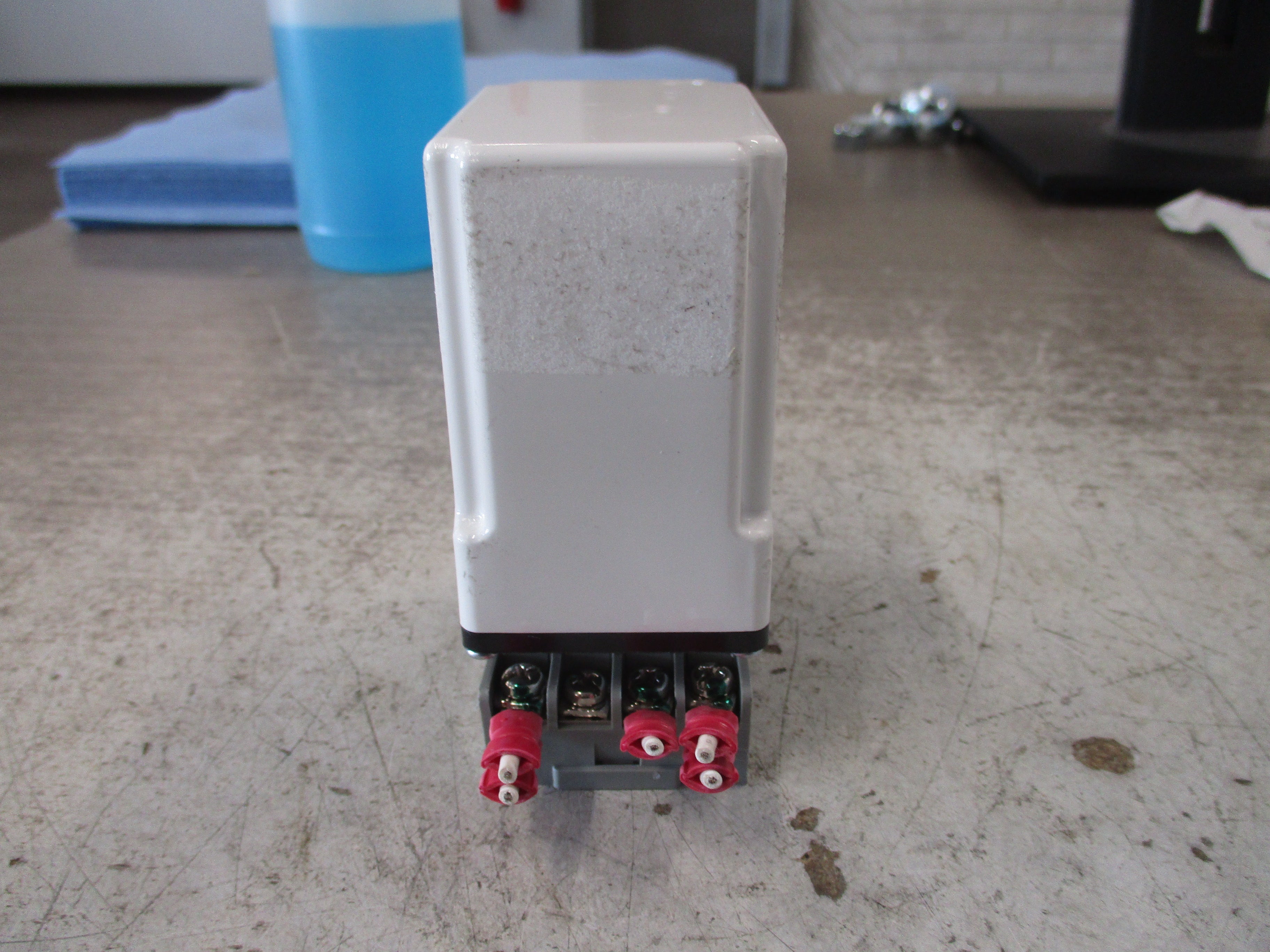 Square D Timing Relay 9050 JCK1F5V14 Ser. F Delay: Fixed 5 Sec w/ Base Used