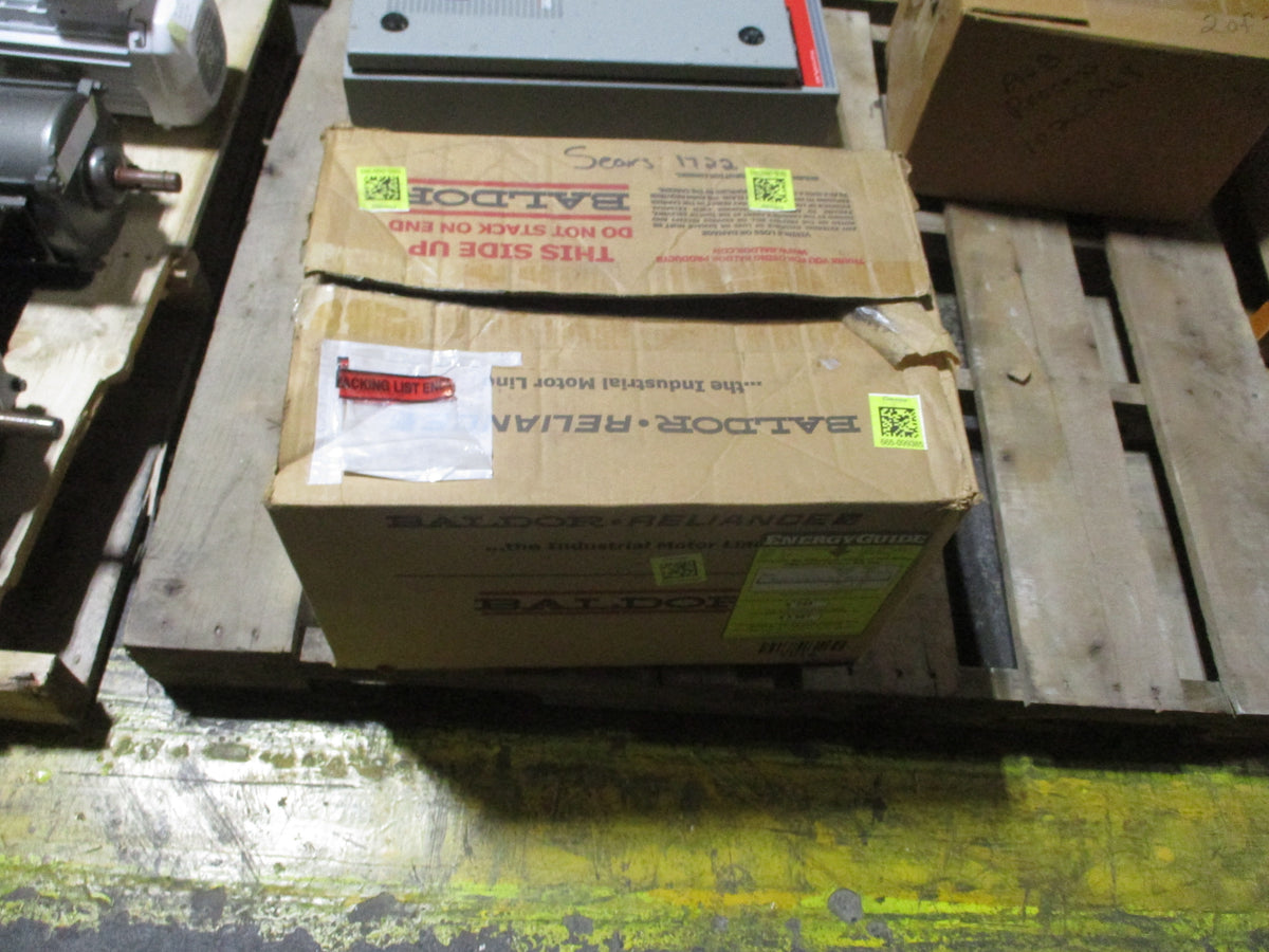 Baldor Motor EM3218T 5HP 208-230/460V 1750RPM Frame: 184T Enclosure: OPSB