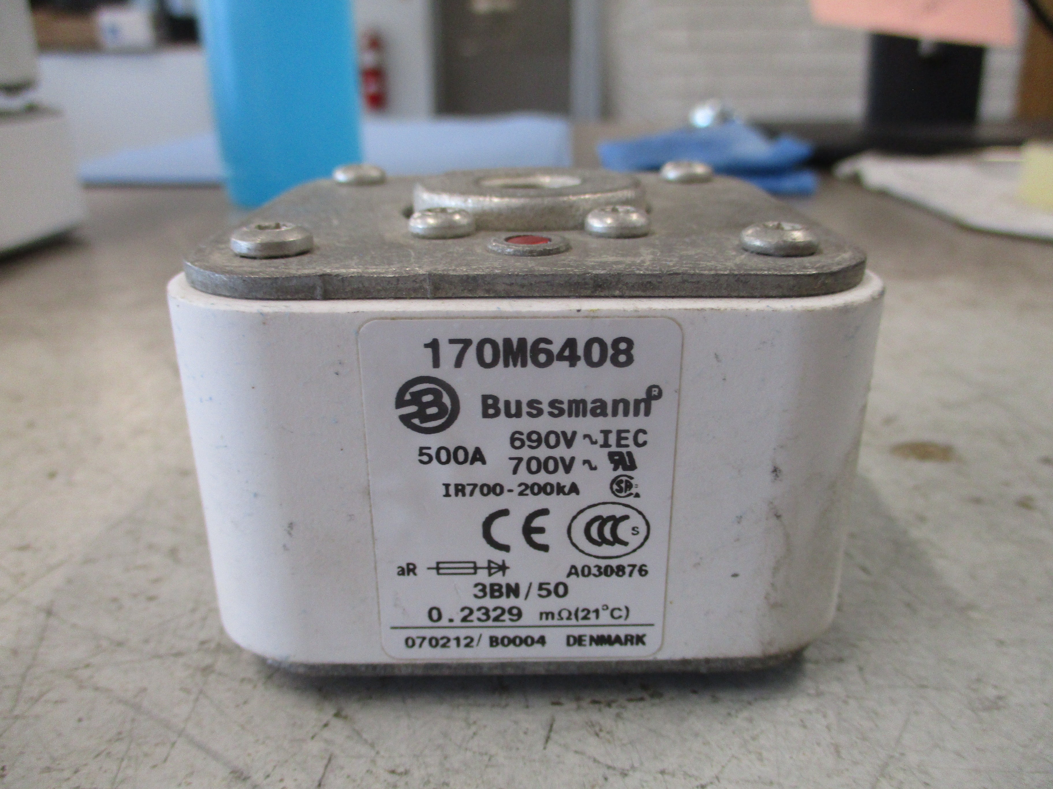 Bussmann Fuse 170M6408 500A 1300V Used