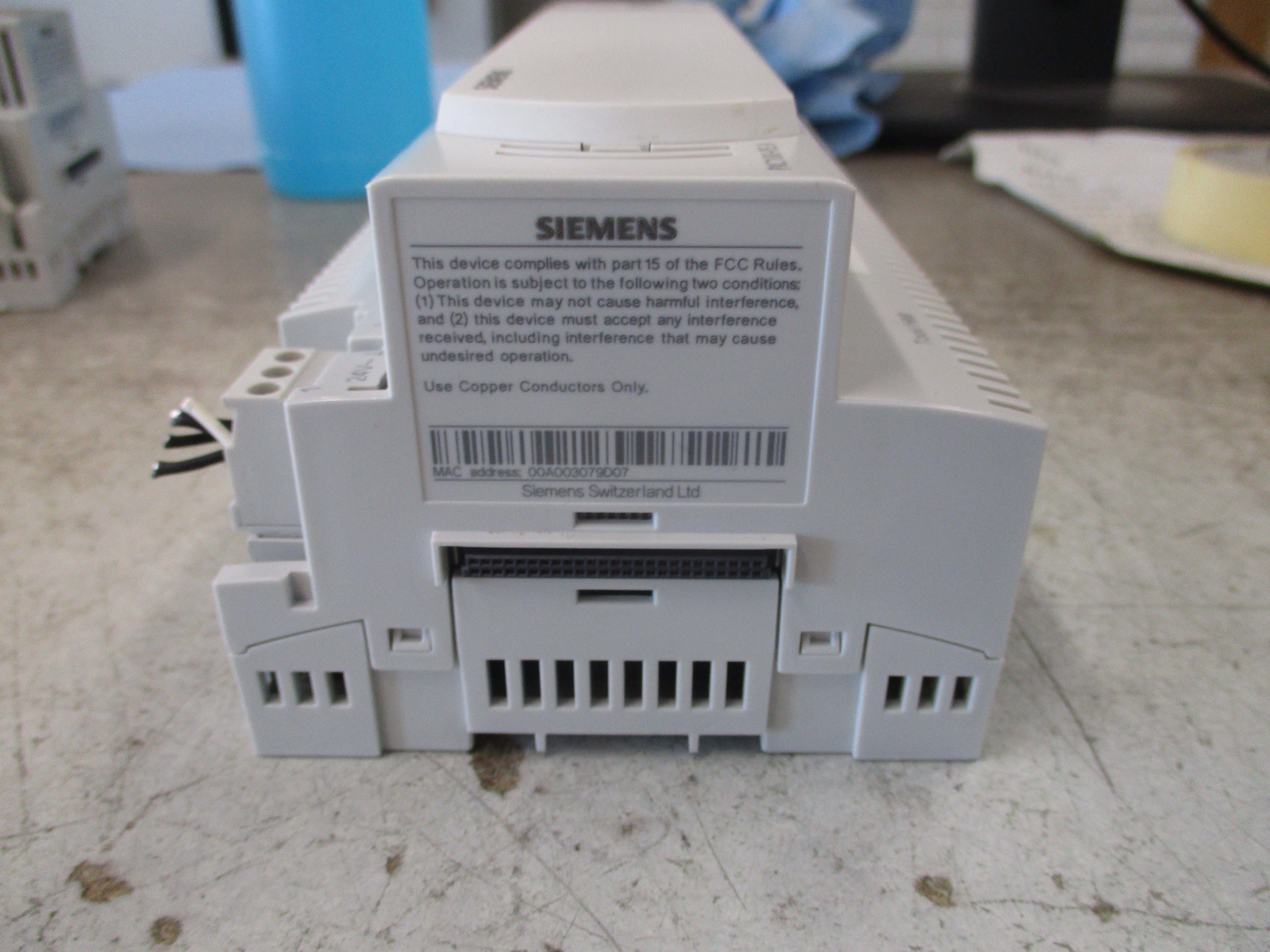 Siemens PXC Modular Series Programmable Controller PXC100-PE96.A FW: V2.8.6 Used