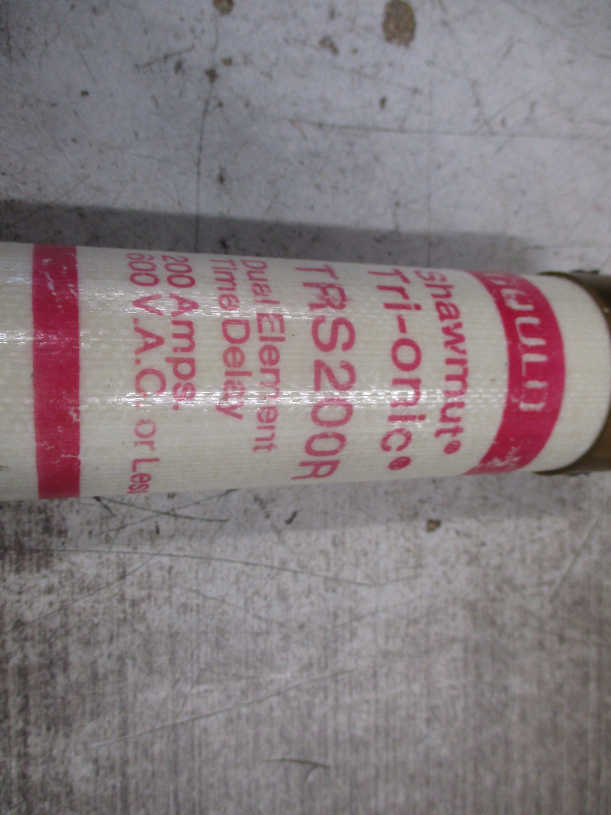 Gould Shawmut Tri-onic Fuse TRS200R 200A 600V Used