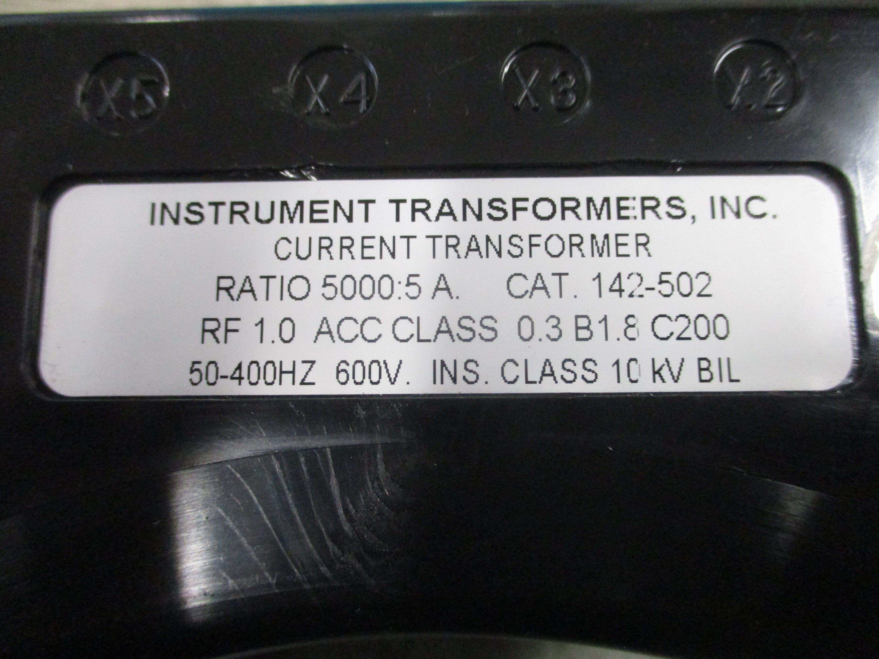 Instrument Transformers Current Transformer 142-502 Ratio 5000:5A 600V 50-400Hz
