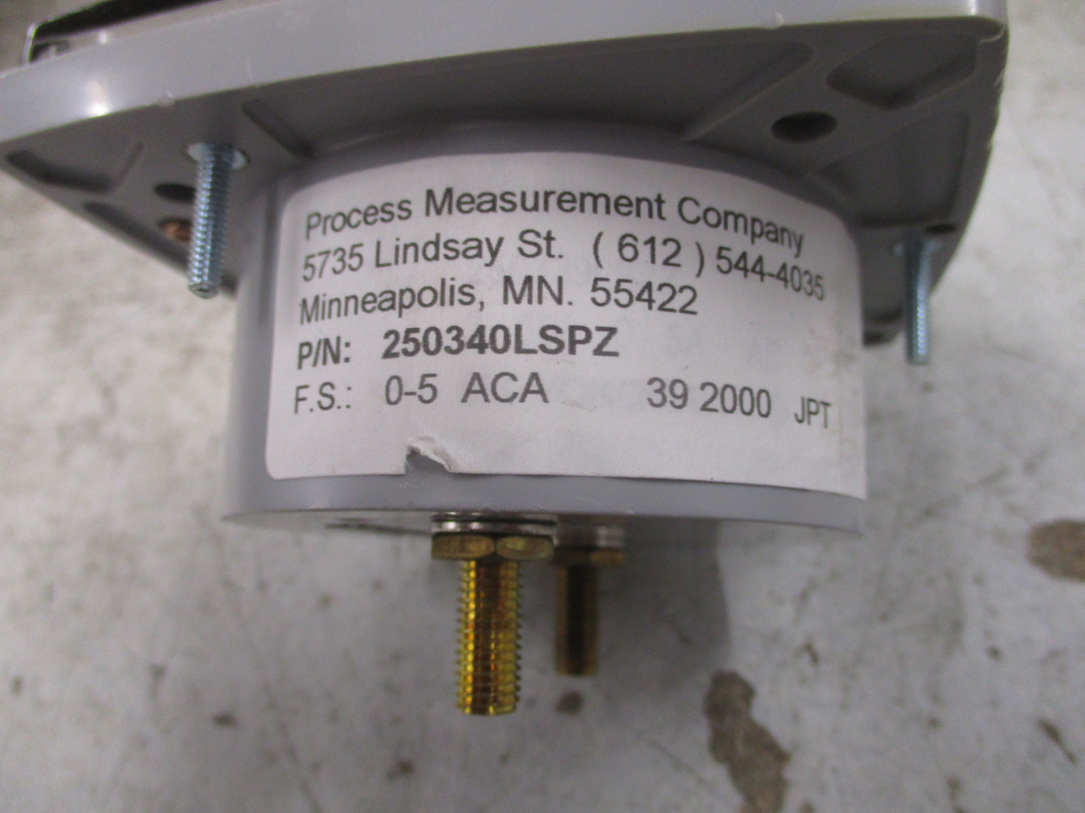 Yokogawa AC Ammeter 250340LSPZ Range: 0-150A Used