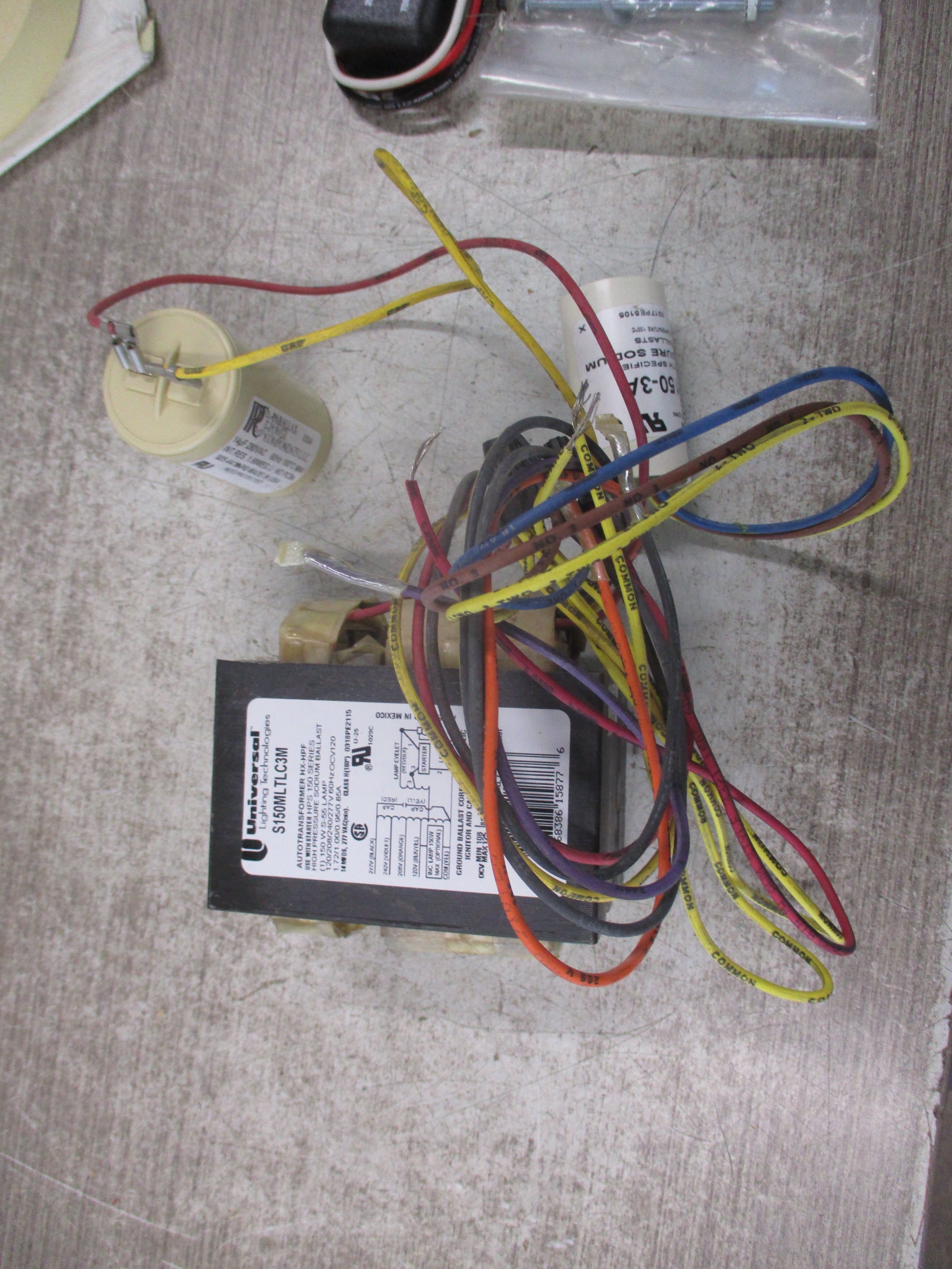 Universal Lighting High Pressure Sodium Ballast Kit S150MLTLC3M-500K 150W