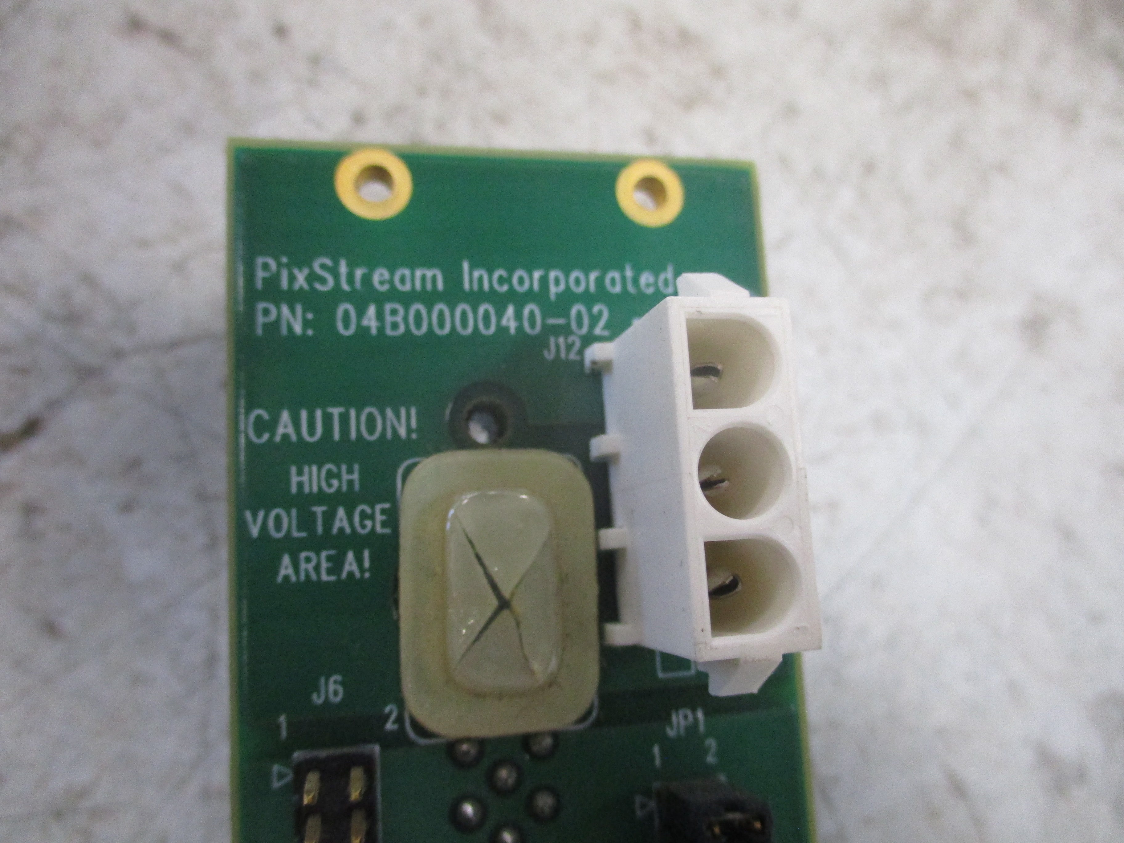 PixStream Backplane 04B000040-02 Used