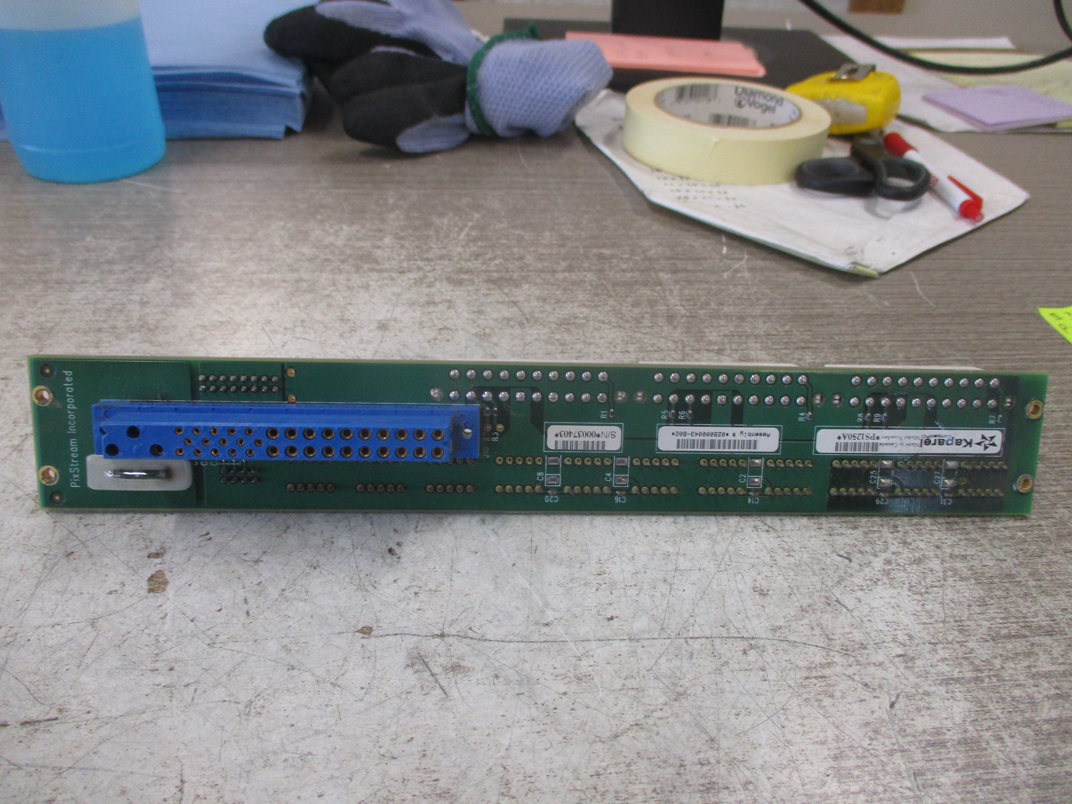 PixStream Backplane 04B000040-02 Used