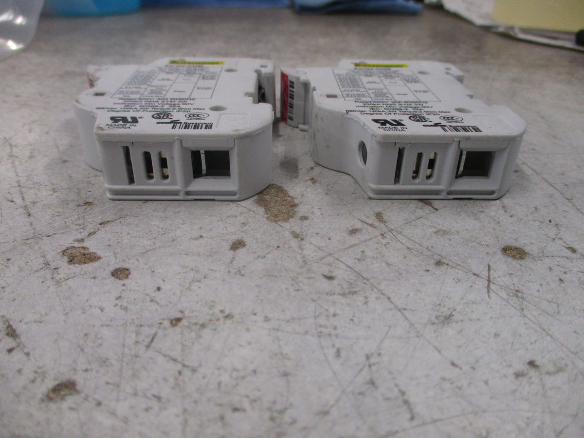 Cooper Bussmann Fuseholder CHM1 30A 600V 1P * Lot of 2 * Used