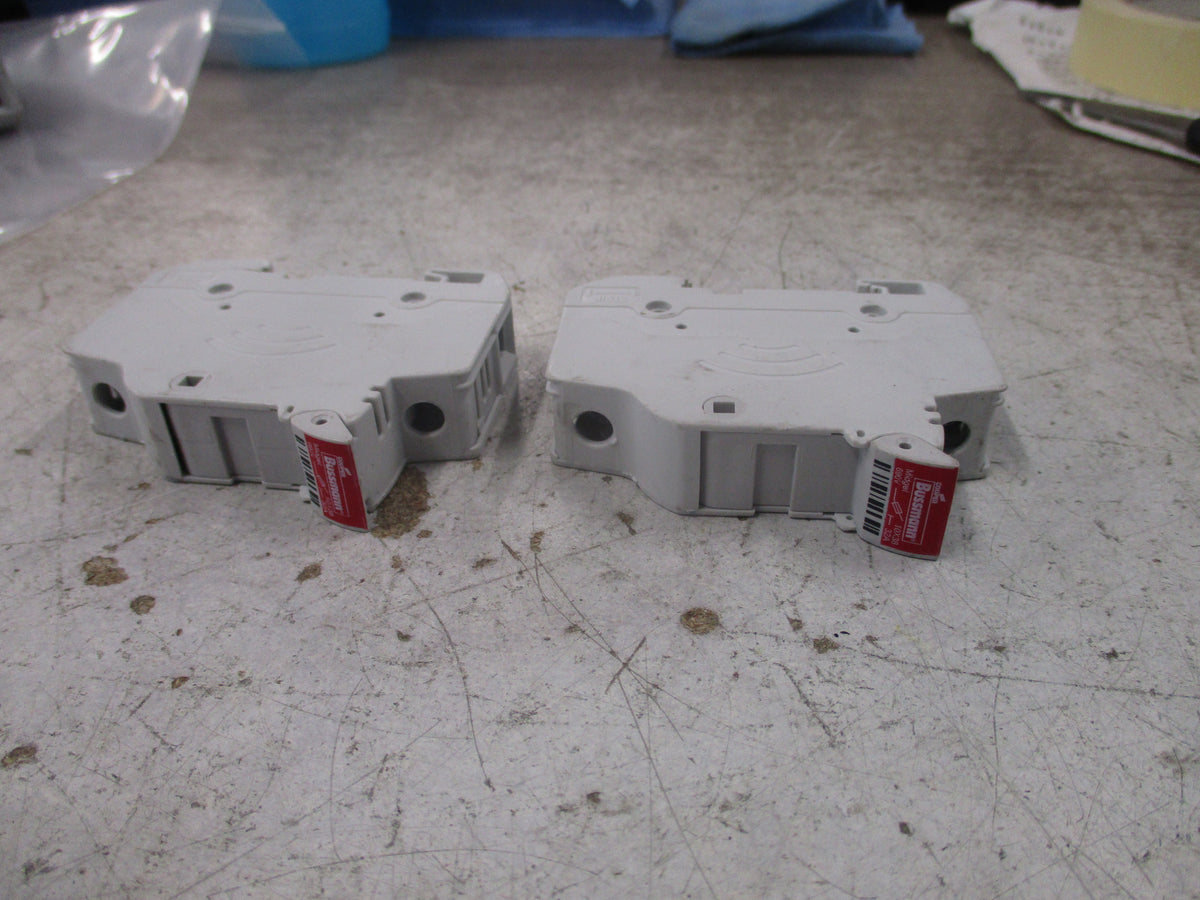 Cooper Bussmann Fuseholder CHM1 30A 600V 1P * Lot of 2 * Used