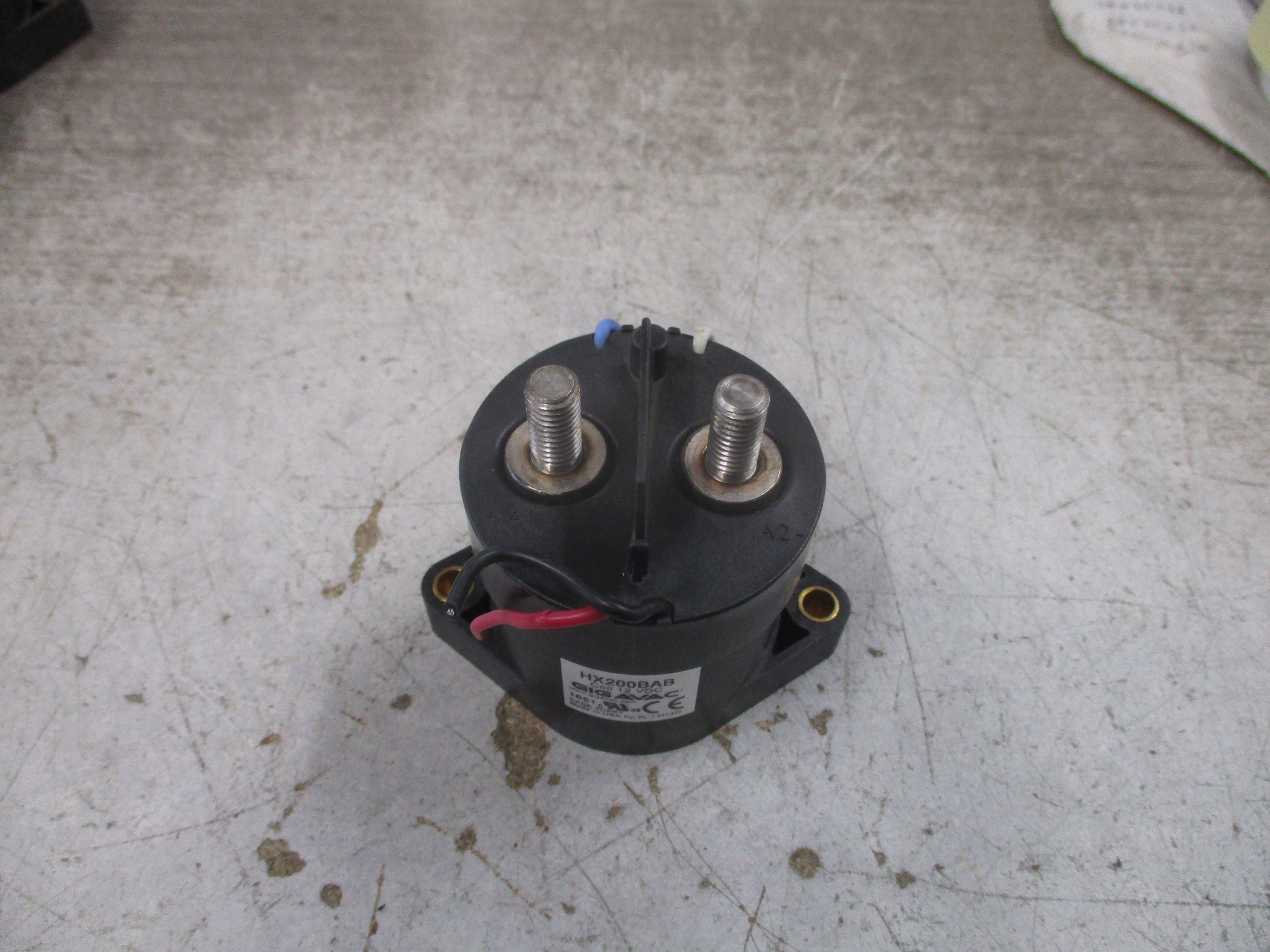 Gigavac Electromechanical Contactor HX200BAB 12VDC Coil Used