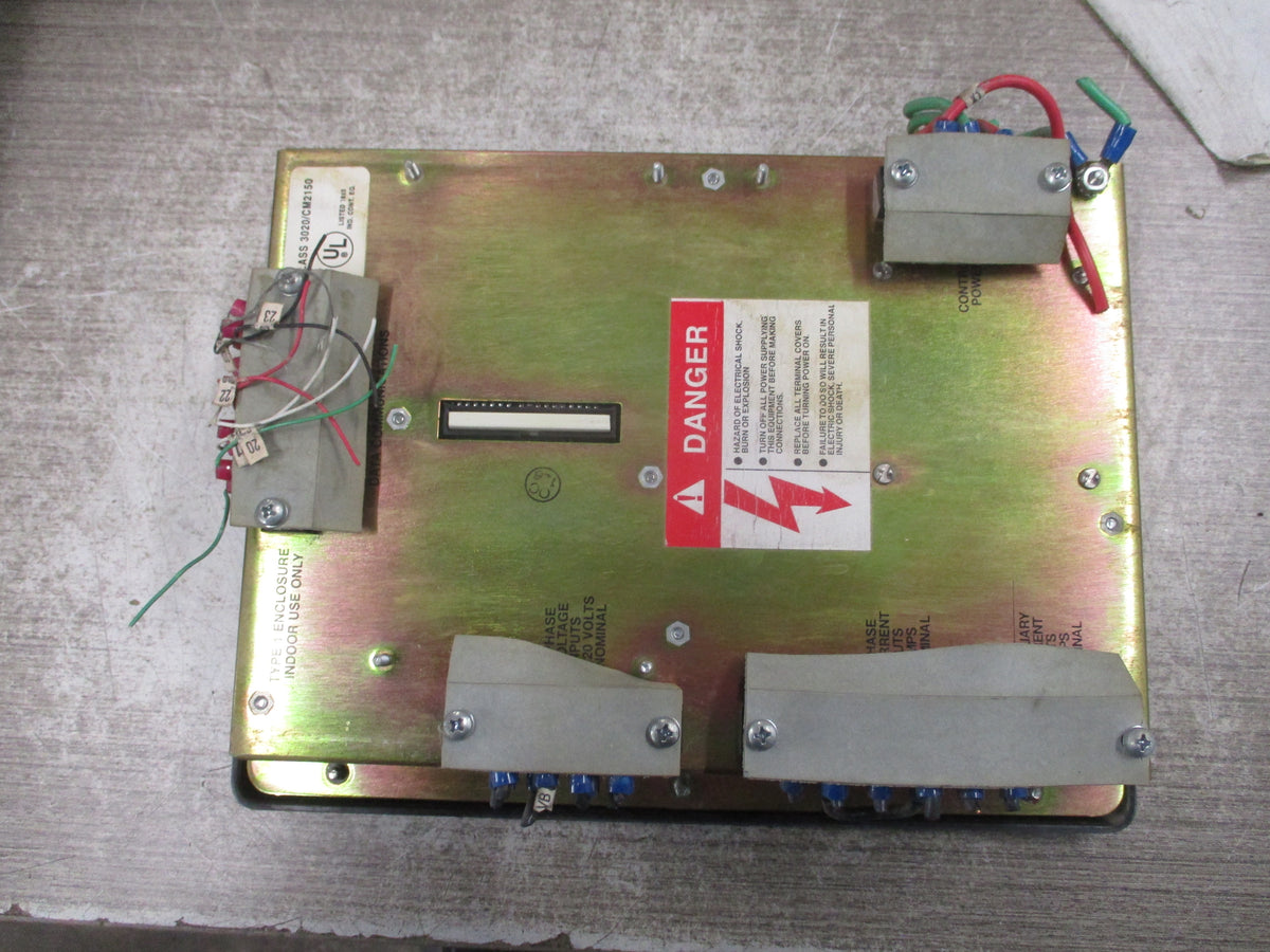Square D PowerLogic Circuit Monitor 3020 CM-2150 100-264VAC 20-27VA 50/60Hz Used