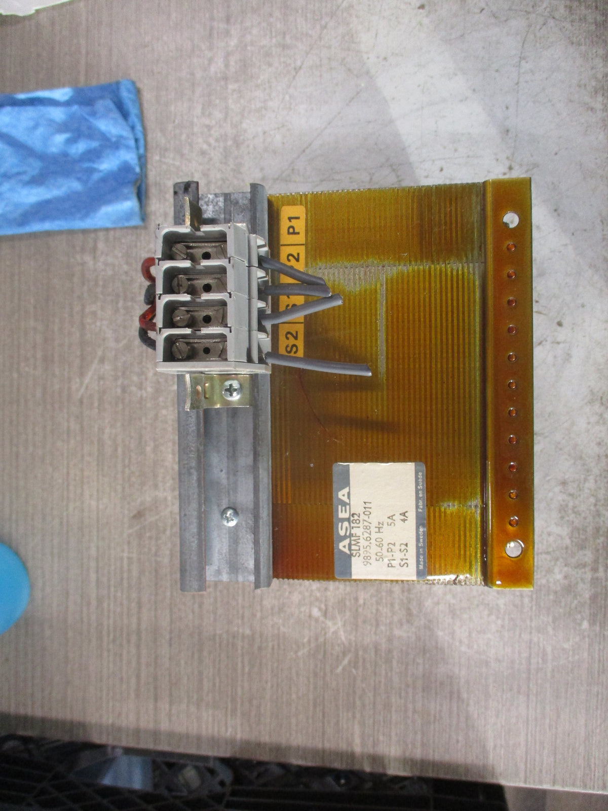 Asea Transformer SLMF 182 50-60Hz Used