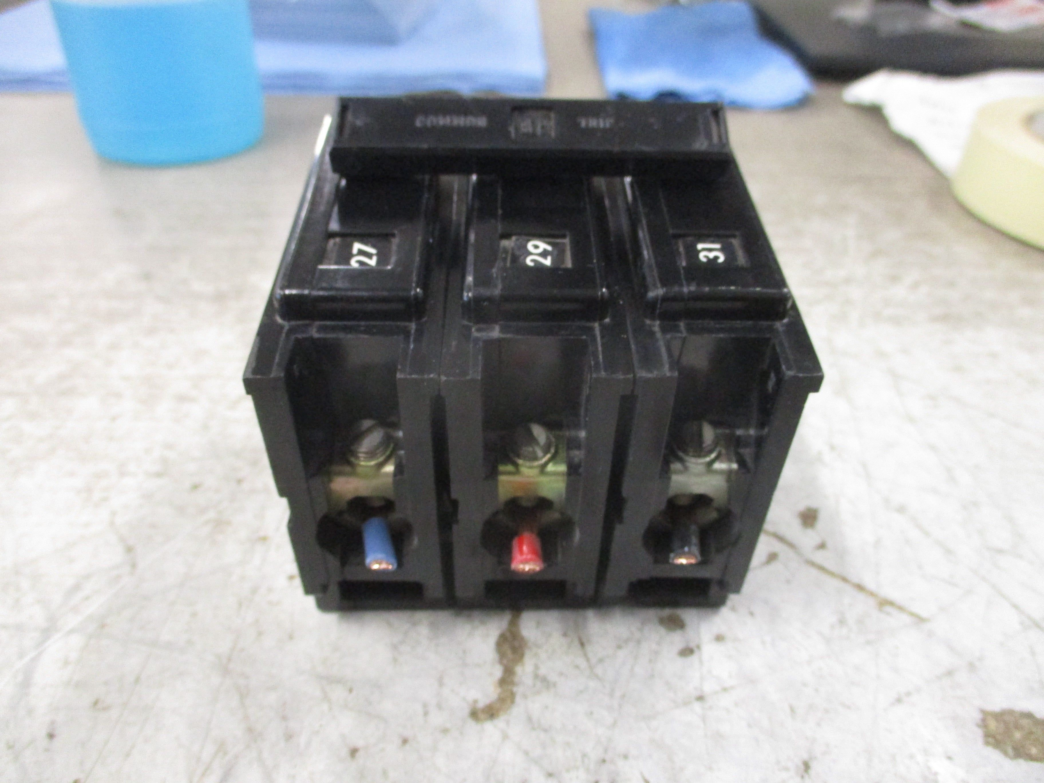 Westinghouse Type BA Bolt-On Circuit Breaker BAB3030H 30A 240V 3P Used