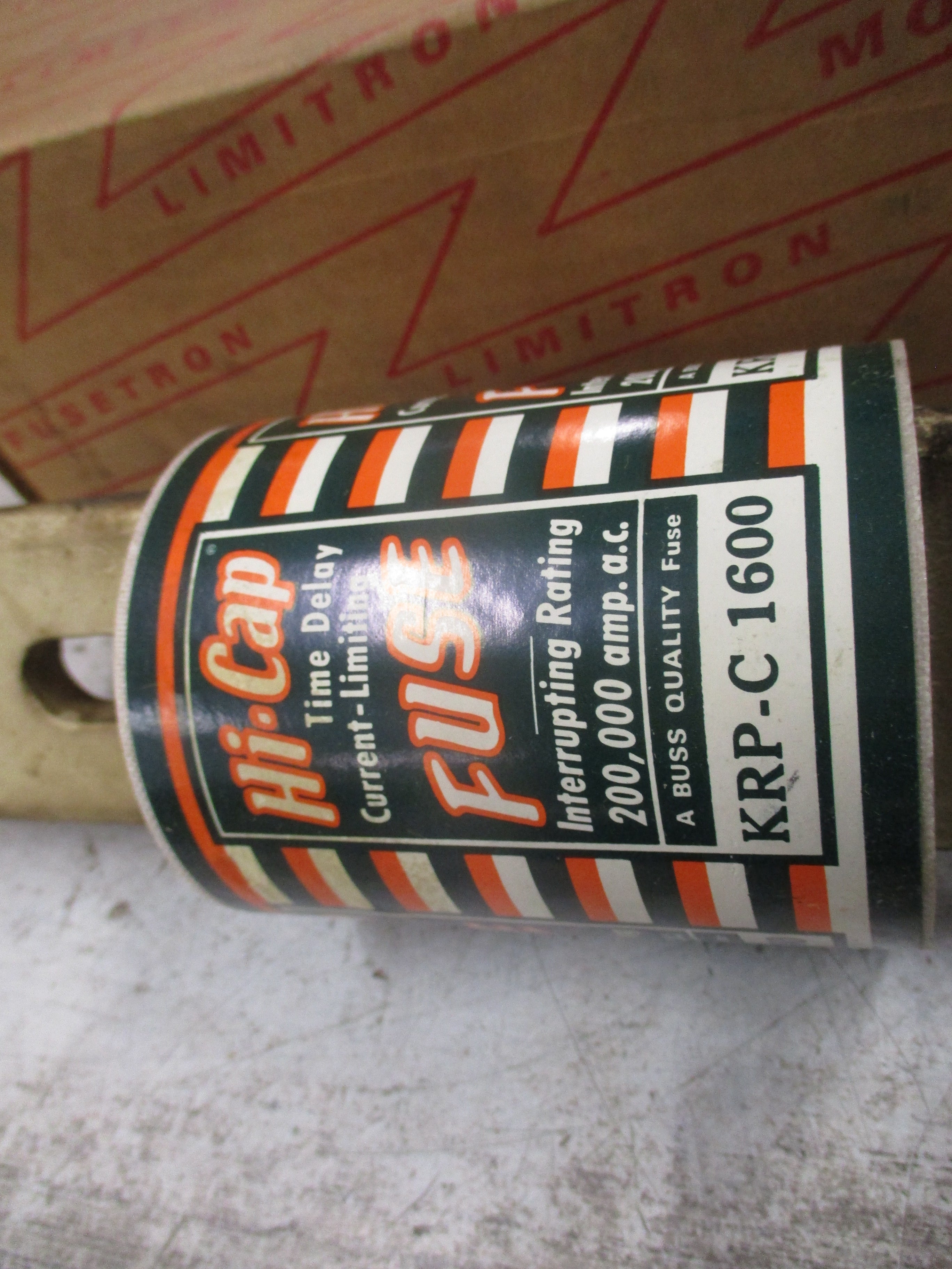 Bussmann Buss Hi-Cap Fuse KRP-C 1600 600V 1600A New Surplus