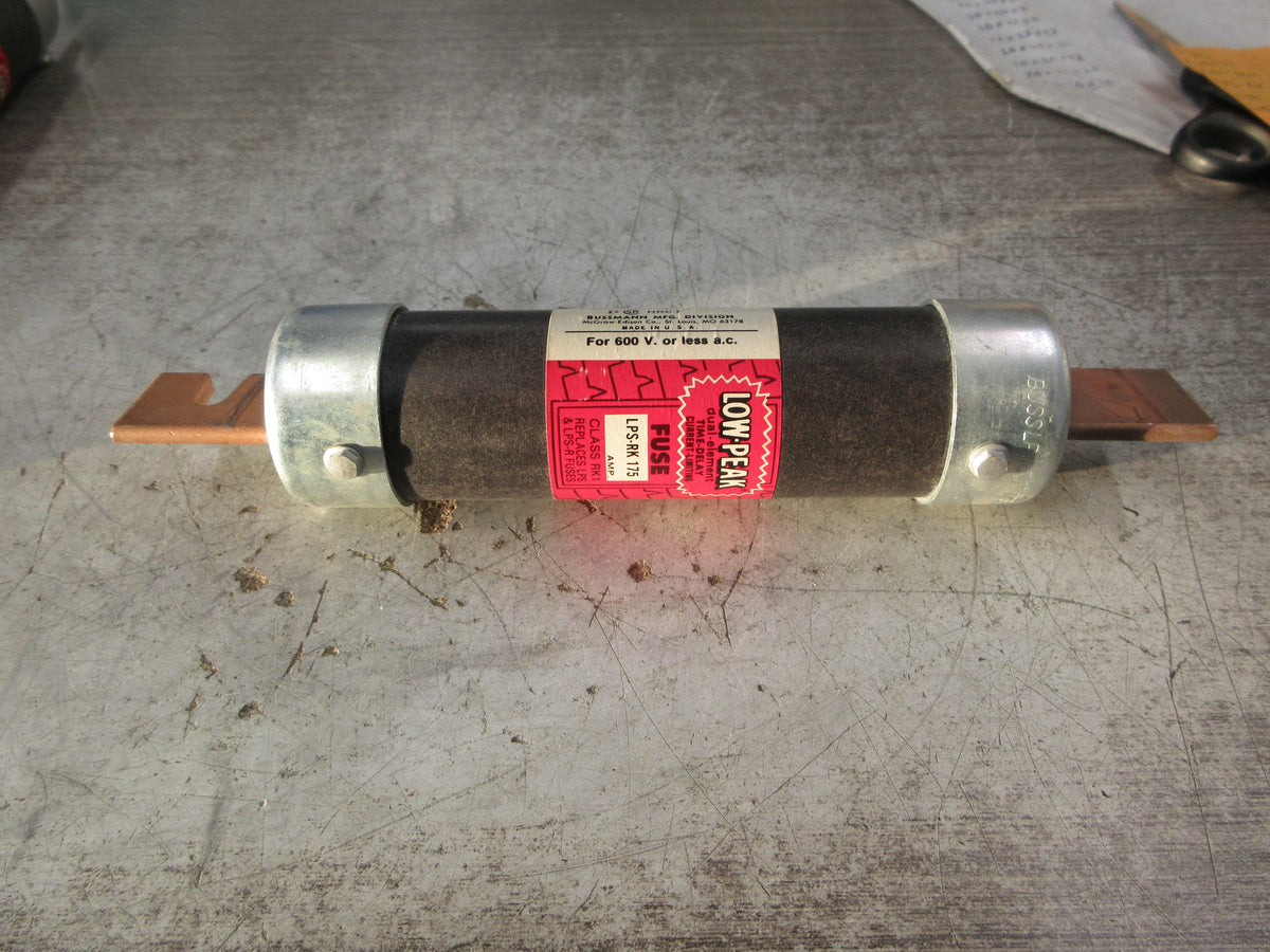 Bussmann Low-Peak Fuse LPS-RK 175 175A 600V Used