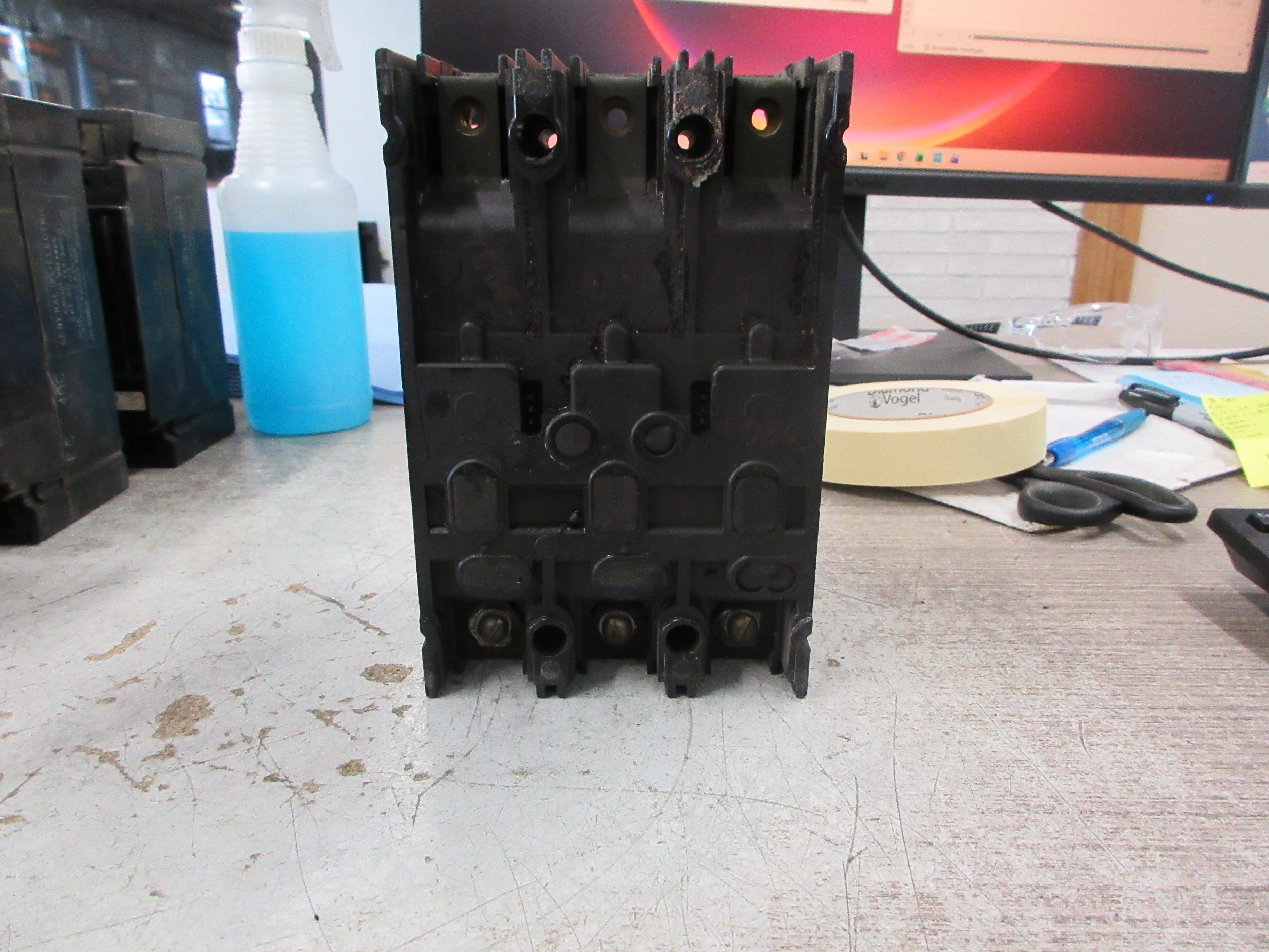 GE Circuit Breaker TEF134100 100A 480V 3P Used