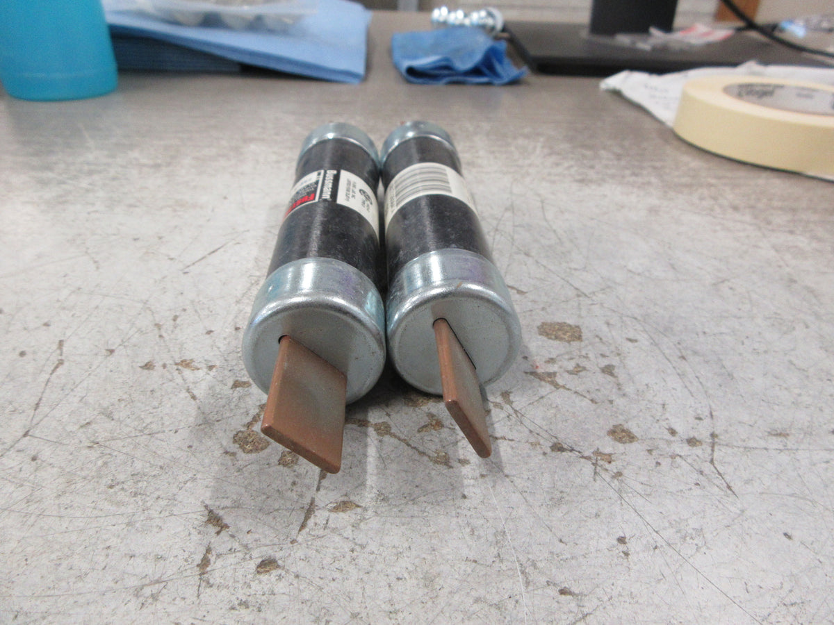 Bussmann Fusetron Fuse FRS-R-80 80A 600V *Lot of 2* Used