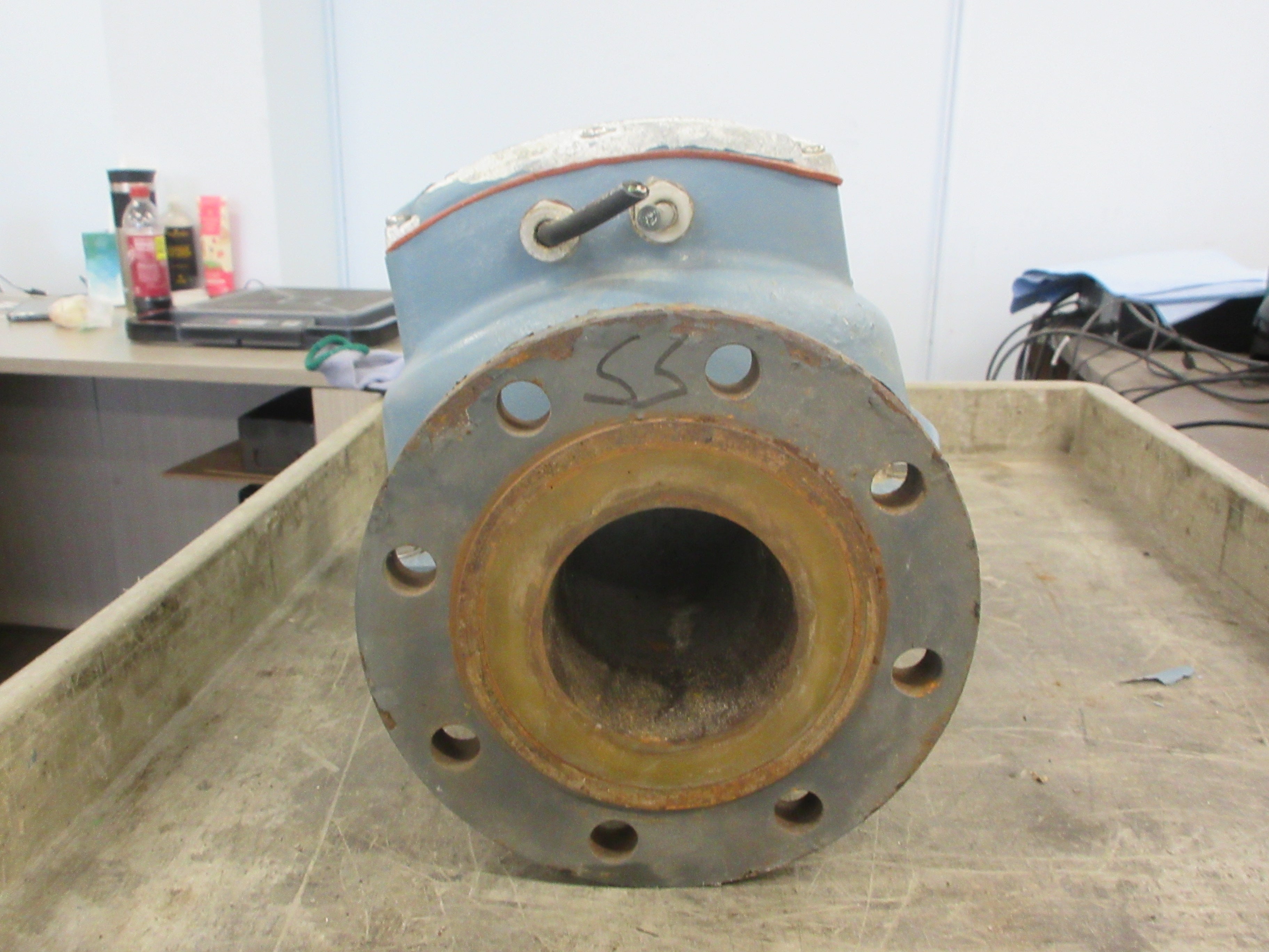 Foxboro 8300 Magnetic Flow Tube 8304-SABA-ASJ-NFGZ-S Electrodes: 316 SS Used