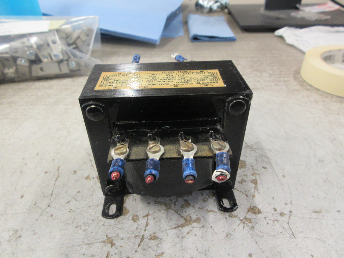 Square D Control Transformer 9070 EO-3 Ser. B 0.150 KVA Pri: 240/480V Used