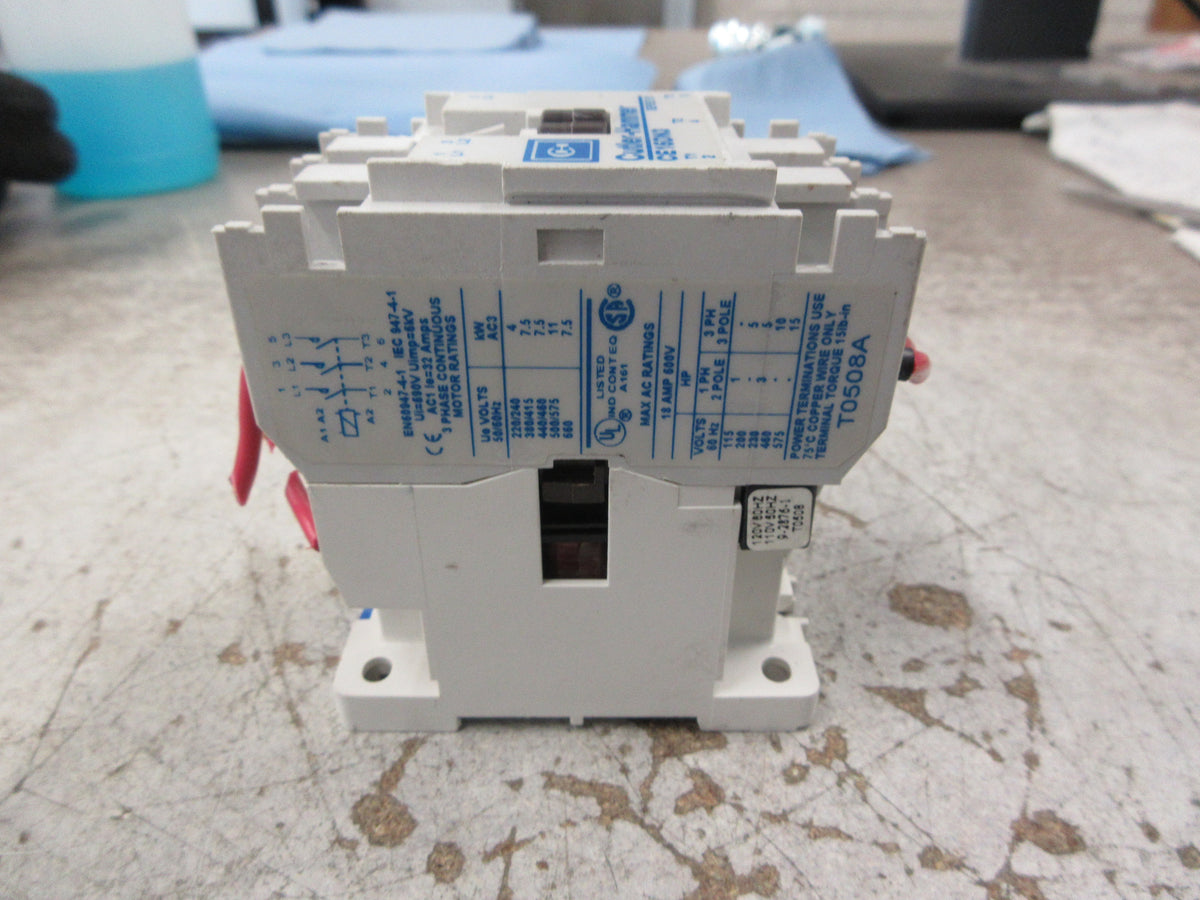 Cutler-Hammer Contactor CE15DN3 Ser. B1 120V Coil 18A 600V Used