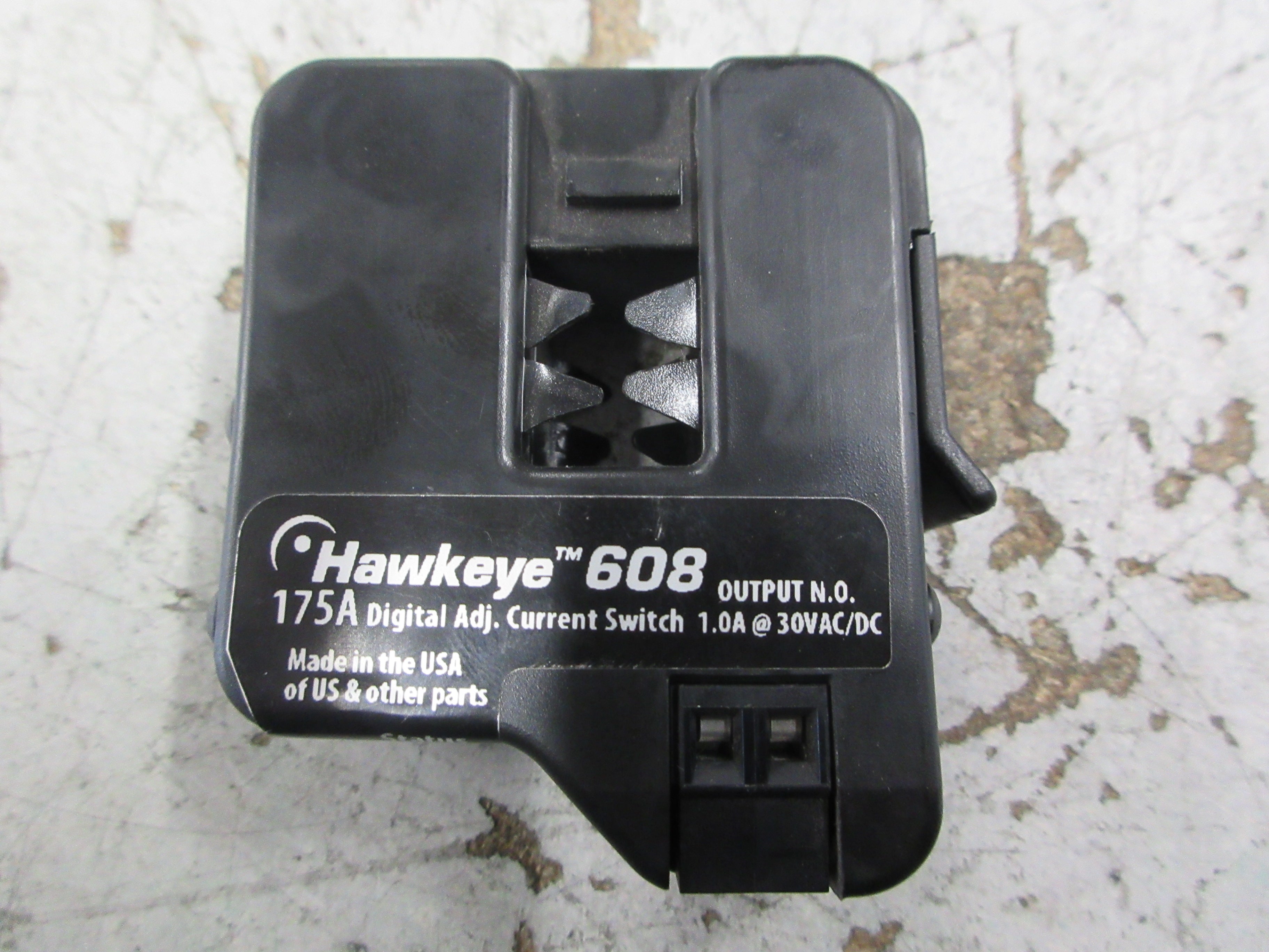 Veris Hawkeye H608 Adjustable Current Switch H608 175A 600V Used