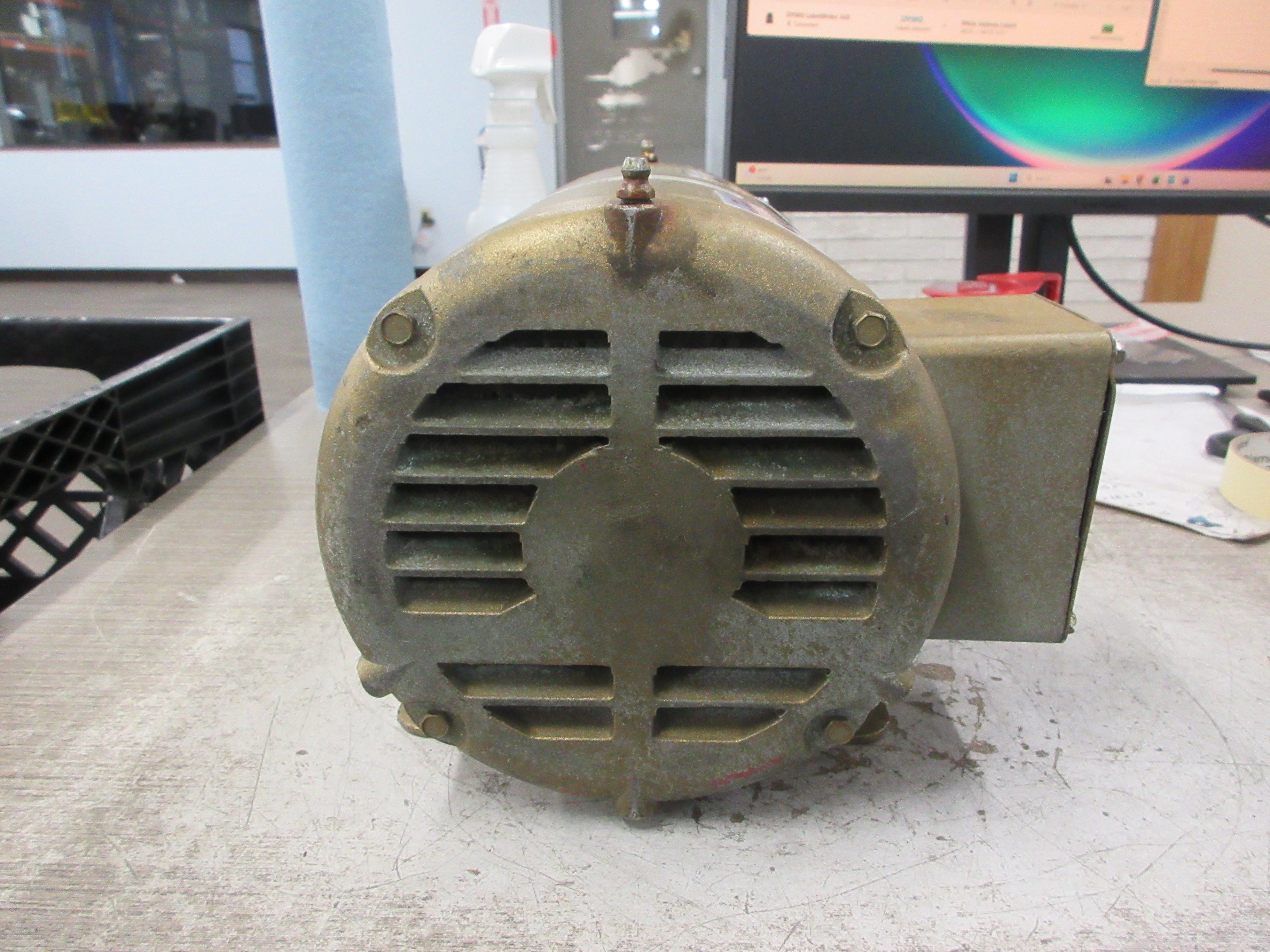 Baldor Motor EJMM3154T 1.50DP HP 230/460V 1740RPM 4.2/2.1A Fame: 145JM Used
