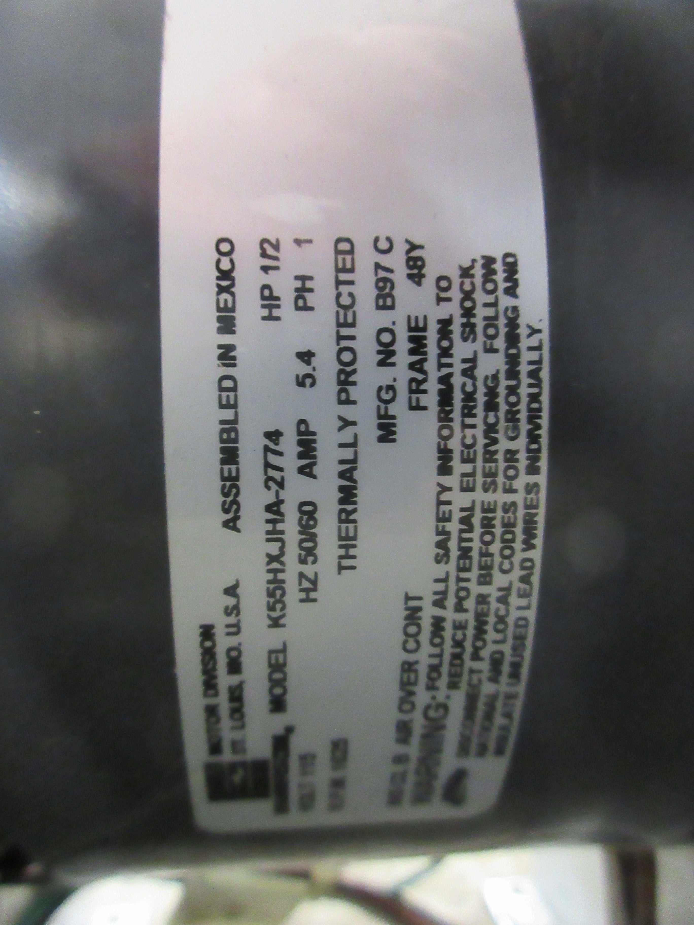 Kooltronic Dual Blower KBB67-67-102*3 Rev. 3 115V 50/60Hz Used