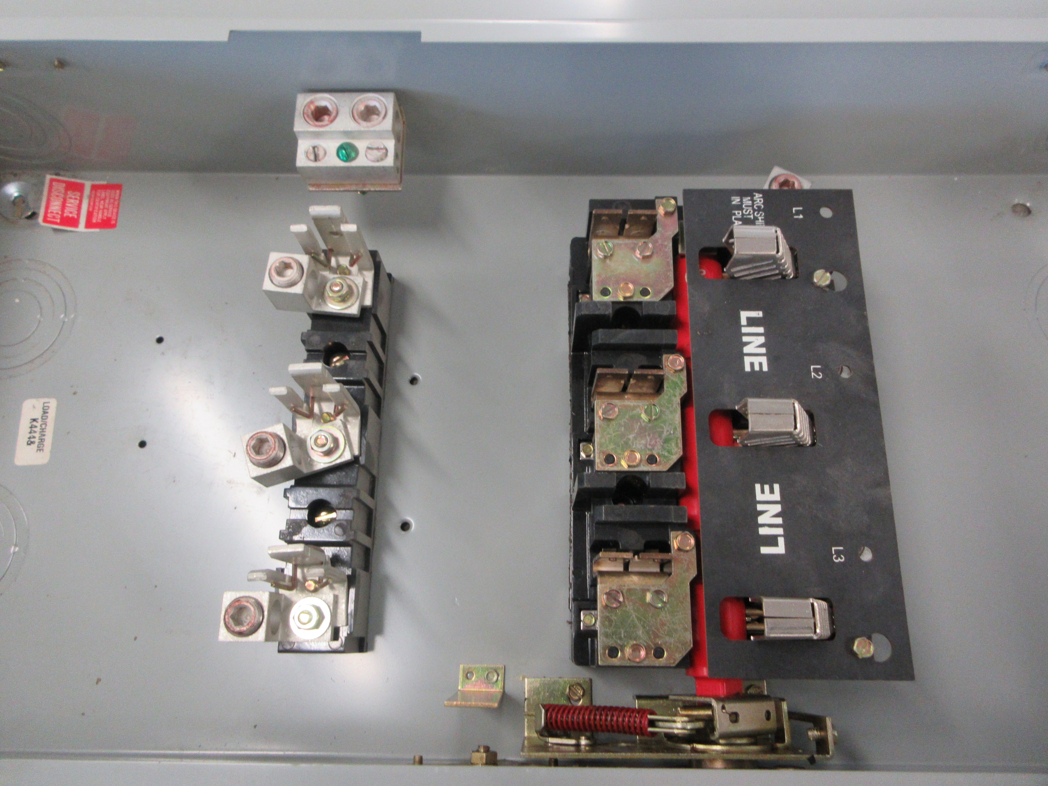 GE Fusible Safety Switch/Disconnect TG4324 Mod. 8 200A 240V 3P Used
