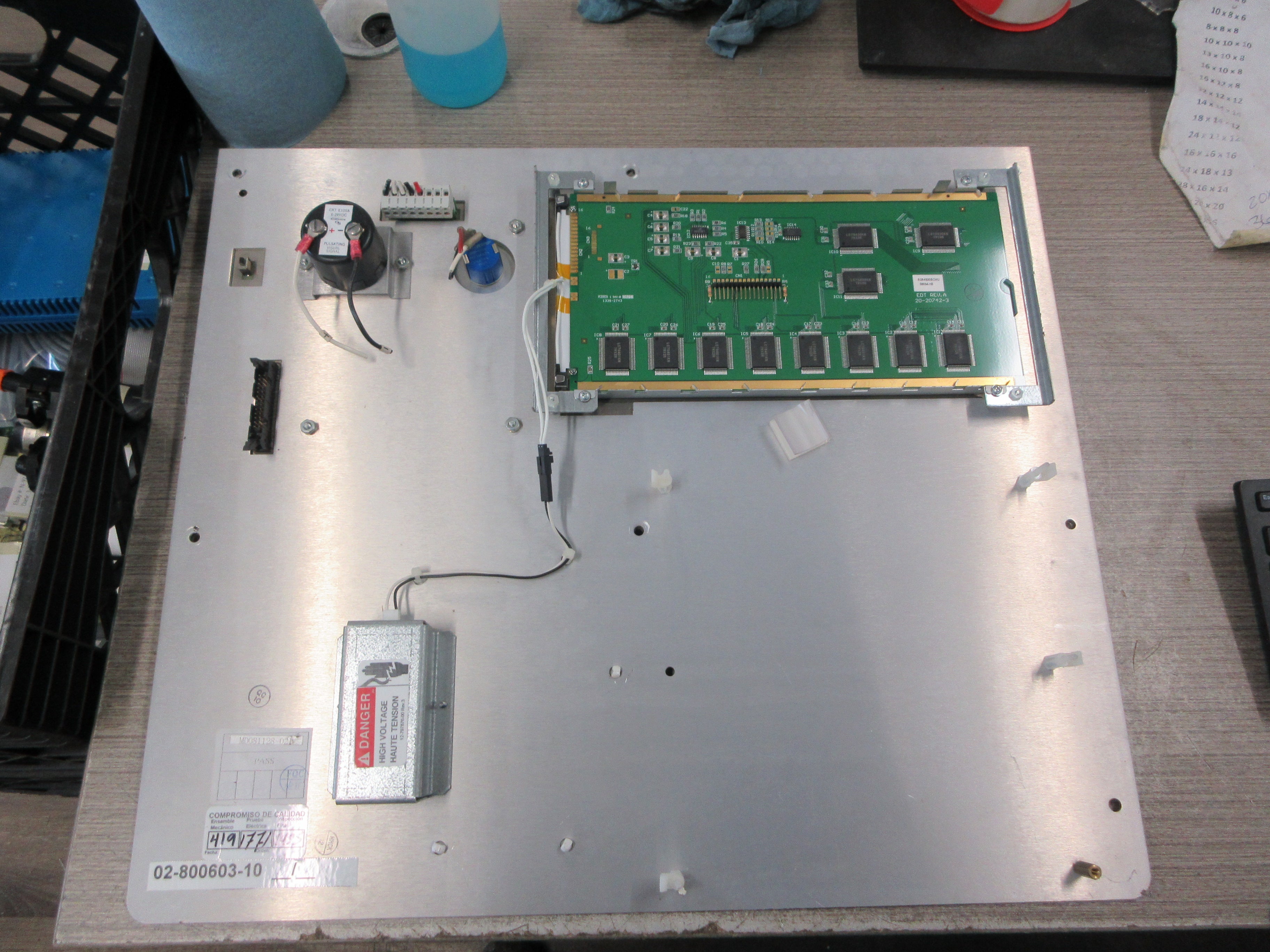Emerson Control Assembly 02-800603-10 Used